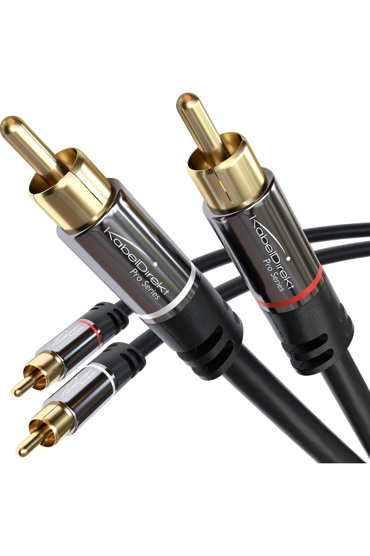 STOREMAX srhtDS – 1,5m – cinch kablo, 2 cinch-2 cinch, stereo ses kablosu (koaksiyel, RCA fiş/fiş, anal