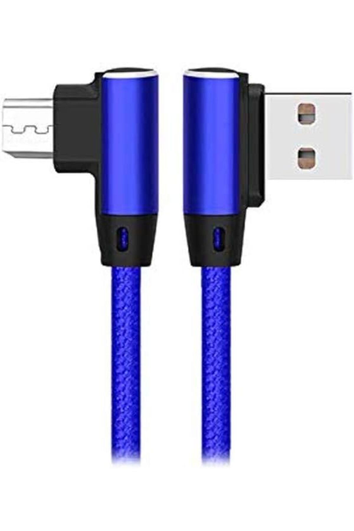 STOREMAX bystoreby SW-C555 1M 3A Micro Lacivert Kılıflı Metal -L- Kablo NewDesing 646268
