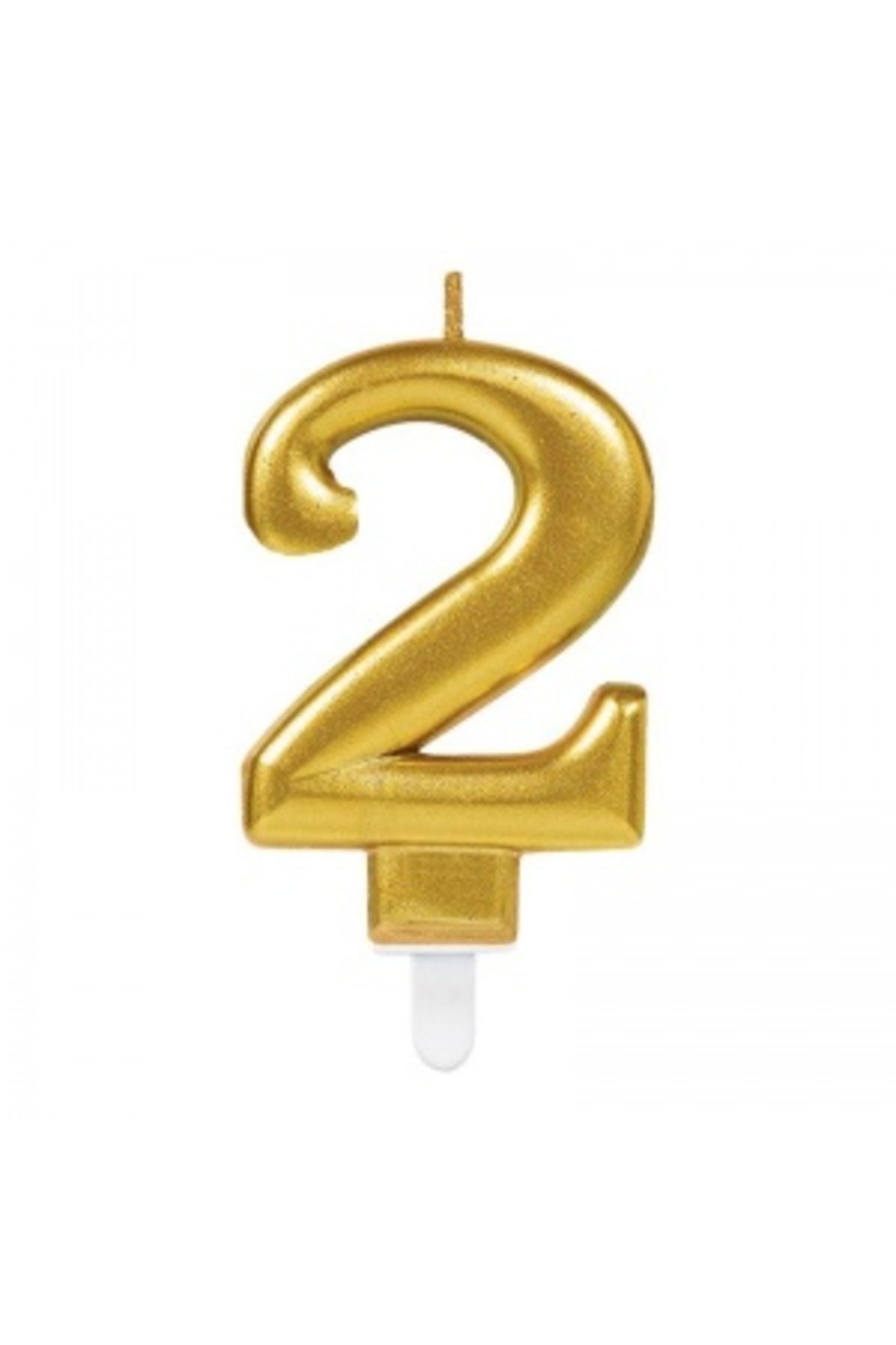 KDROĞLU KDROGLU 2 Rakam Mum Gold Renk New Desing 1109836