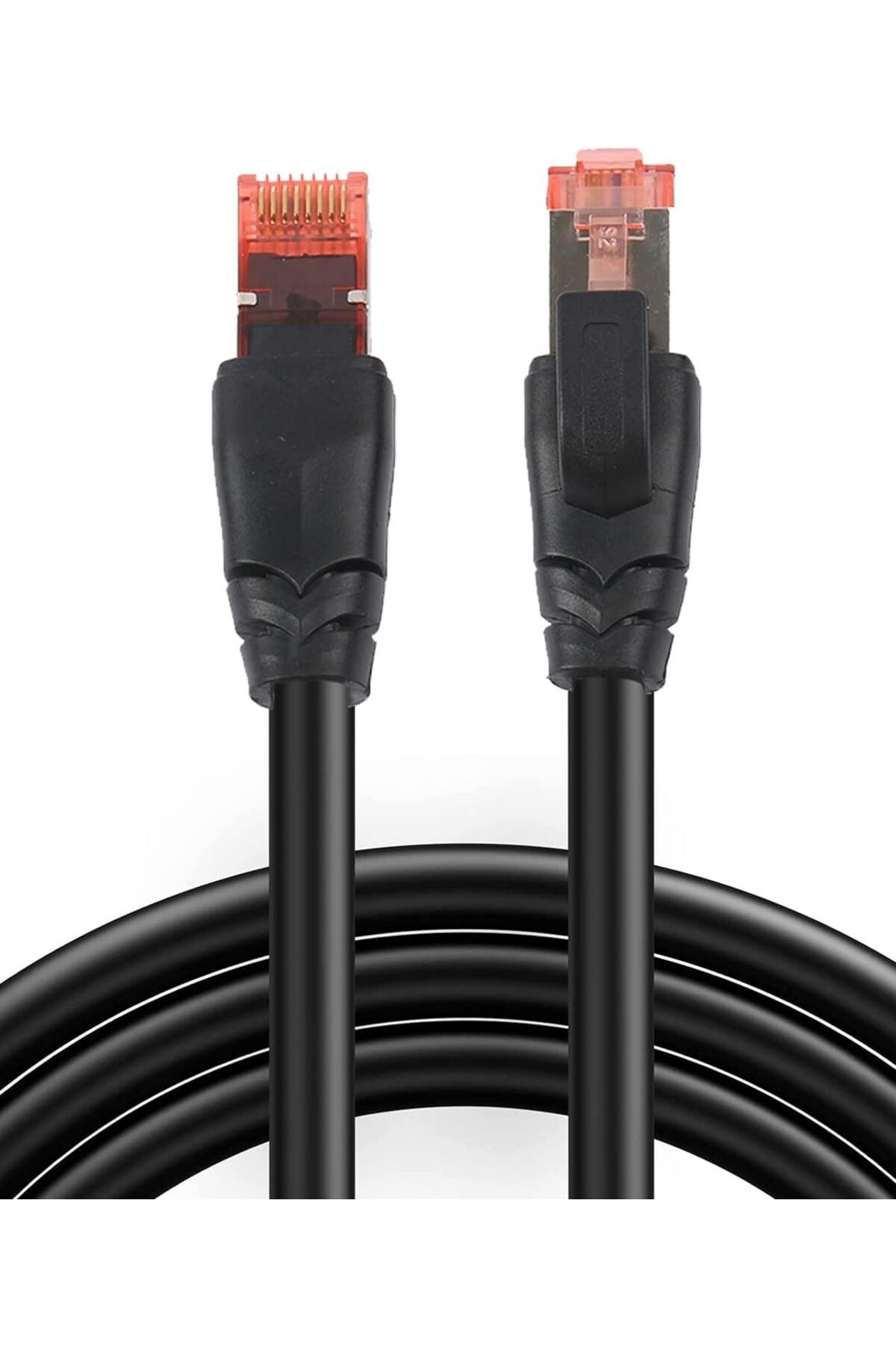 KDROĞLU C8S05 CAT 8 Ethernet Kablosu 40Gbps Veri Aktarımı 2000Mhz Bant Genişliği STP Kablo PVC