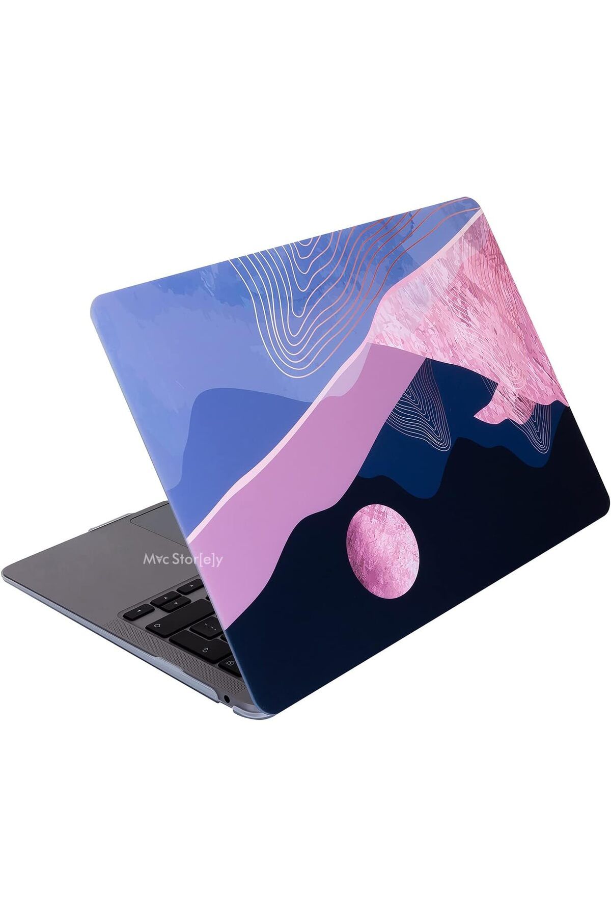 KDROĞLU KDROGLU Macbook Air M1 Kılıf 13 inç WLayers01NL (TouchID'li M1 Air) A2337 A2179 A1932 ile Uyumlu