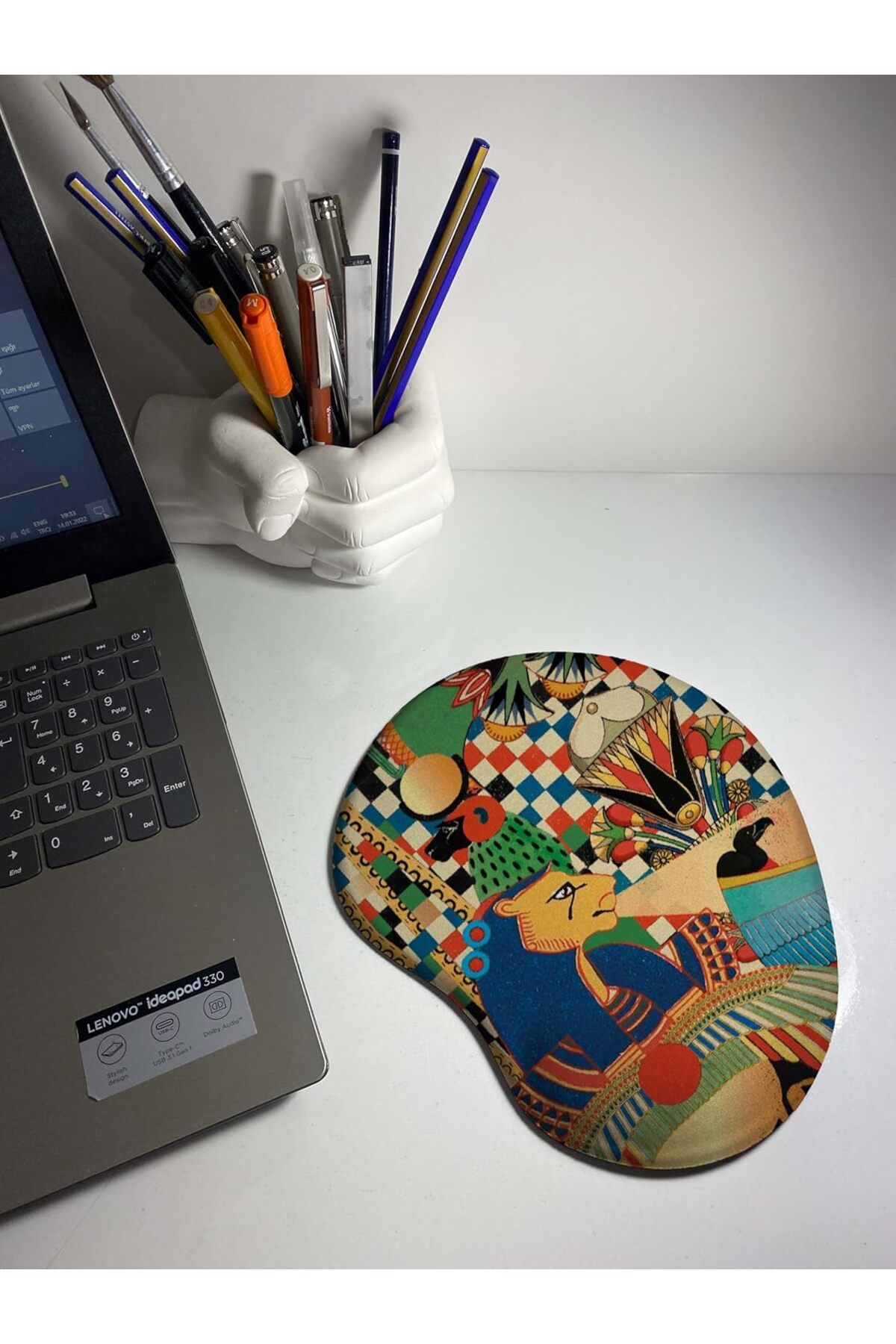 KDROĞLU GEÇMEZ Baskılı Bilek Destekli Mouse Pad - Dünya Serisi AVM 1114477
