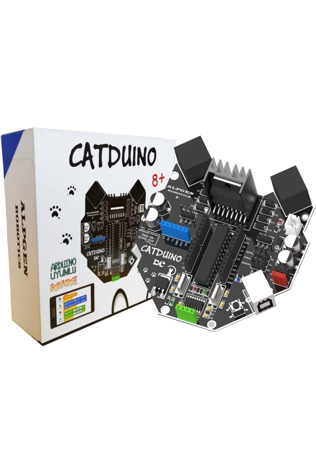 KDROĞLU ROBOTICS Catduino ı Kodlama Seti