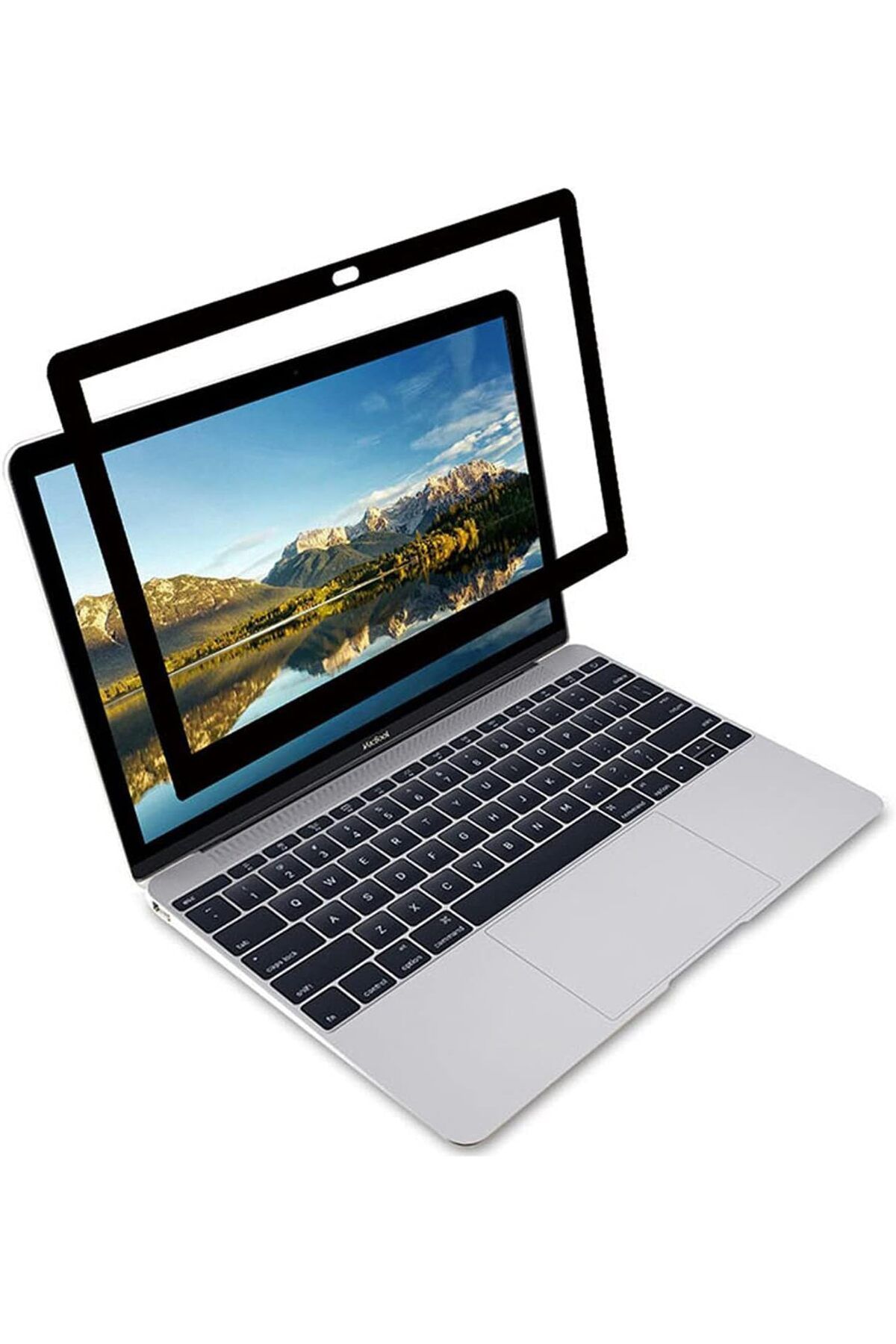 KDROĞLU KDROGLU Ekran Koruyucu Macbook Air Pro 13 inç Çerçeveli Anti Glare A1708 A1706 A1989 A2159 A1932