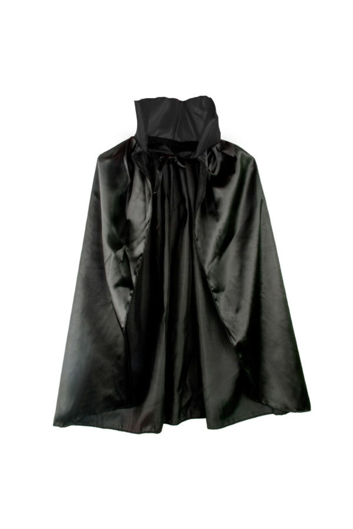KDROĞLU KDROGLU Siyah Renk Yakalı Halloween Pelerini 90 cm New Desing 1109836