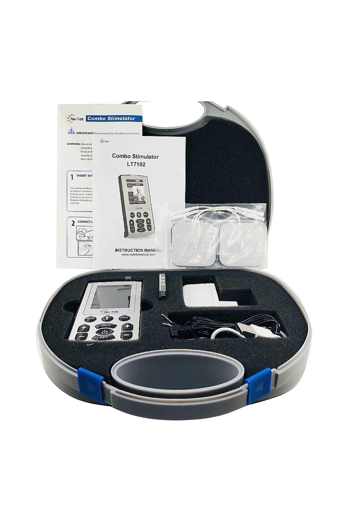 NUTEK Nu-Tek Combo Stimulatör LT7102 Nmes Tens cihazı