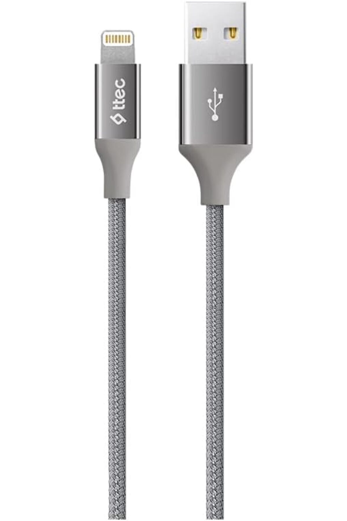 DERİK Derik AlumiCable iPhone ile Uyumlu Şarj Kablosu - Uzay Grisi (2DK16UG) YENİ 1122015