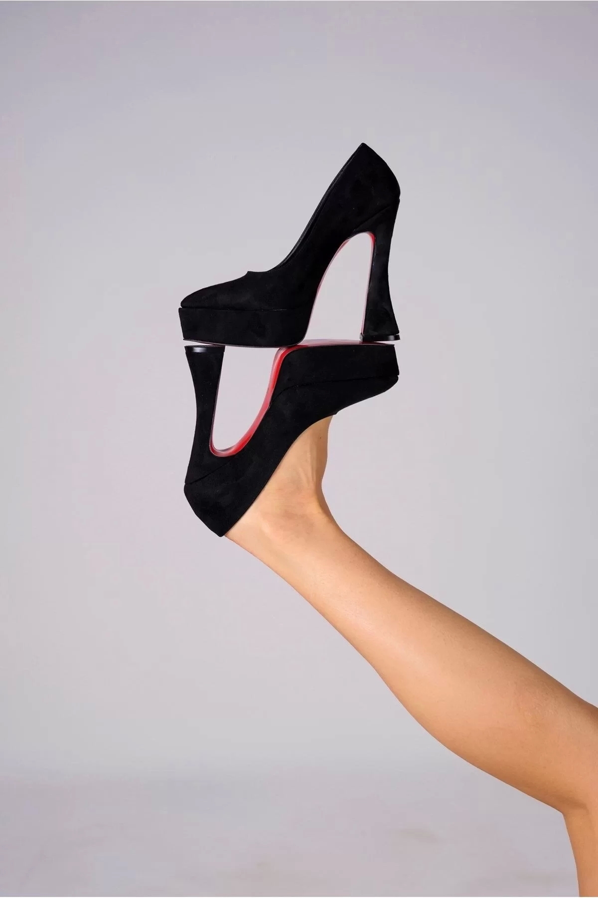 Kadın Elegant Ayakkabı Beyaz Platform Ayakkabı Özel Tasarım Abiye Ayakkabı