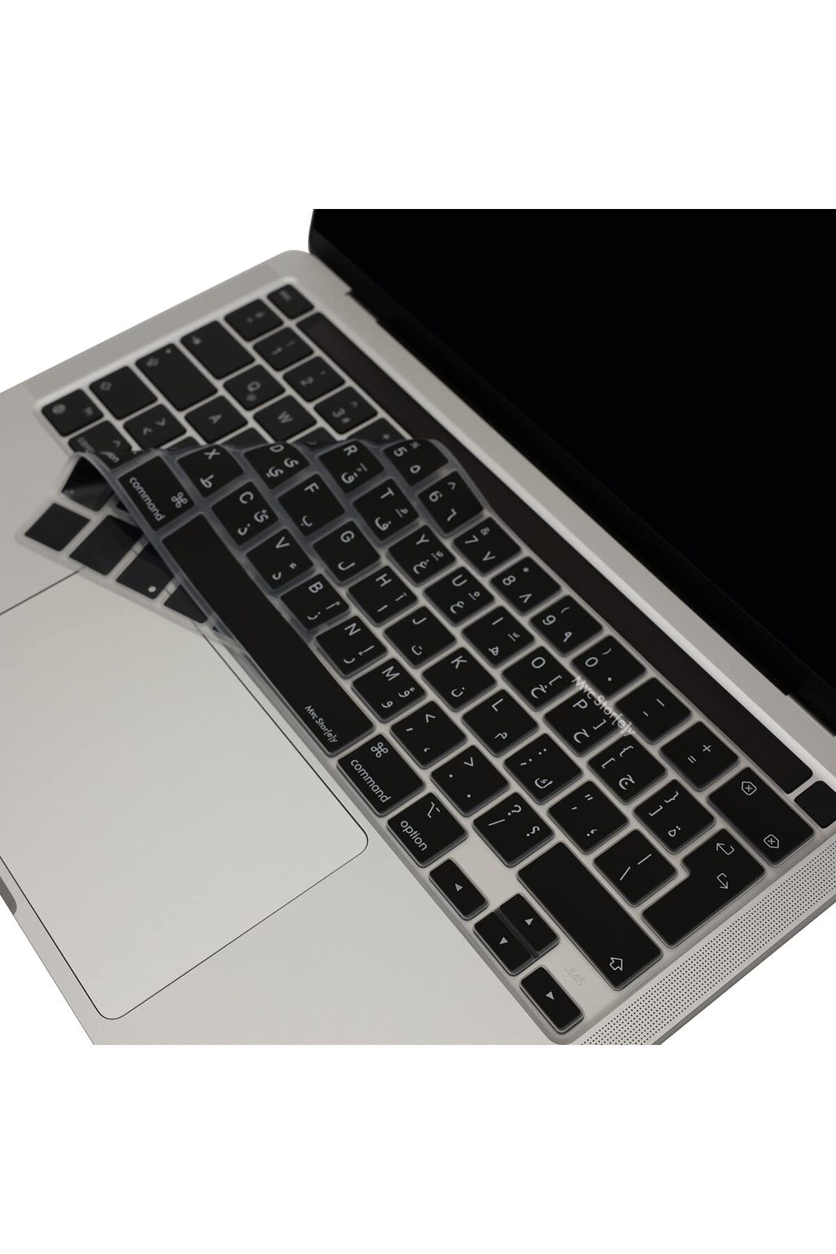 ÇAĞUR çağur Arapça Klavye Macbook Pro Kılıf M1-M2, 13inç (Touchbarlı) A2338 A2289 A2251 A2141 UK En