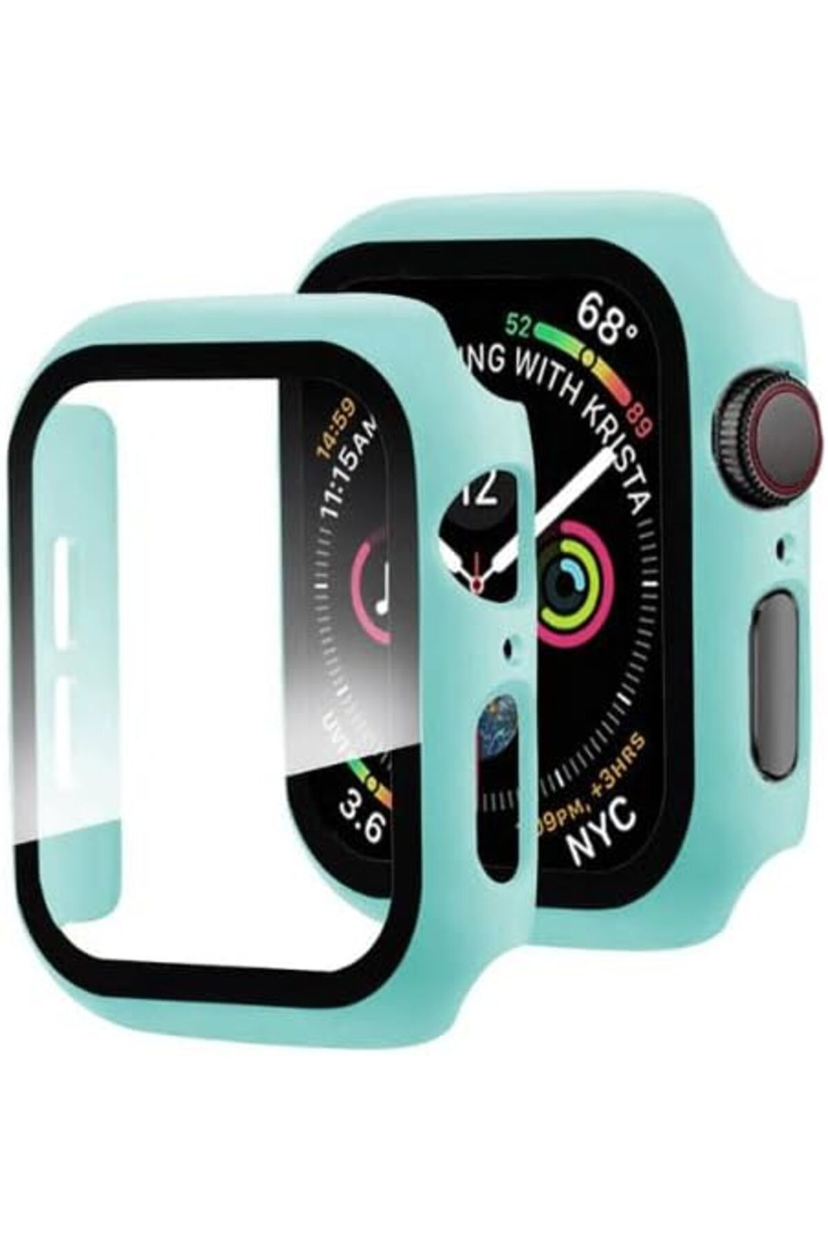 DERİK Derik Watch uyumlu 360 Derece Koruma Watch Seri 1 2 3 4 5 6 7 8 SE Ultra 38mm 40mm 42mm 44mm Kasa ve