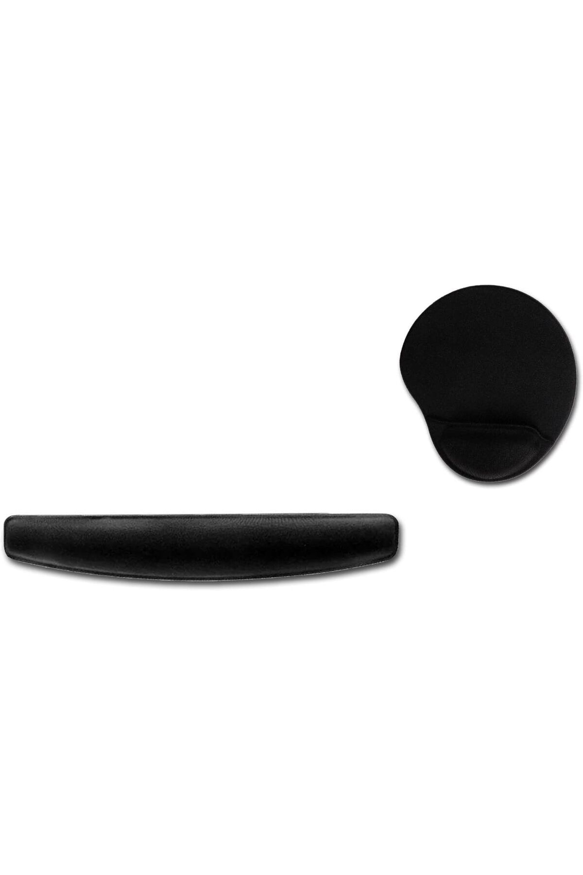 KDROĞLU GEÇMEZ Oval ErgoPad KLAVYE PAD+ Mause Bilek Destekli Ergonomik Klavye Mouse Pad Set Dayanıklı Kol