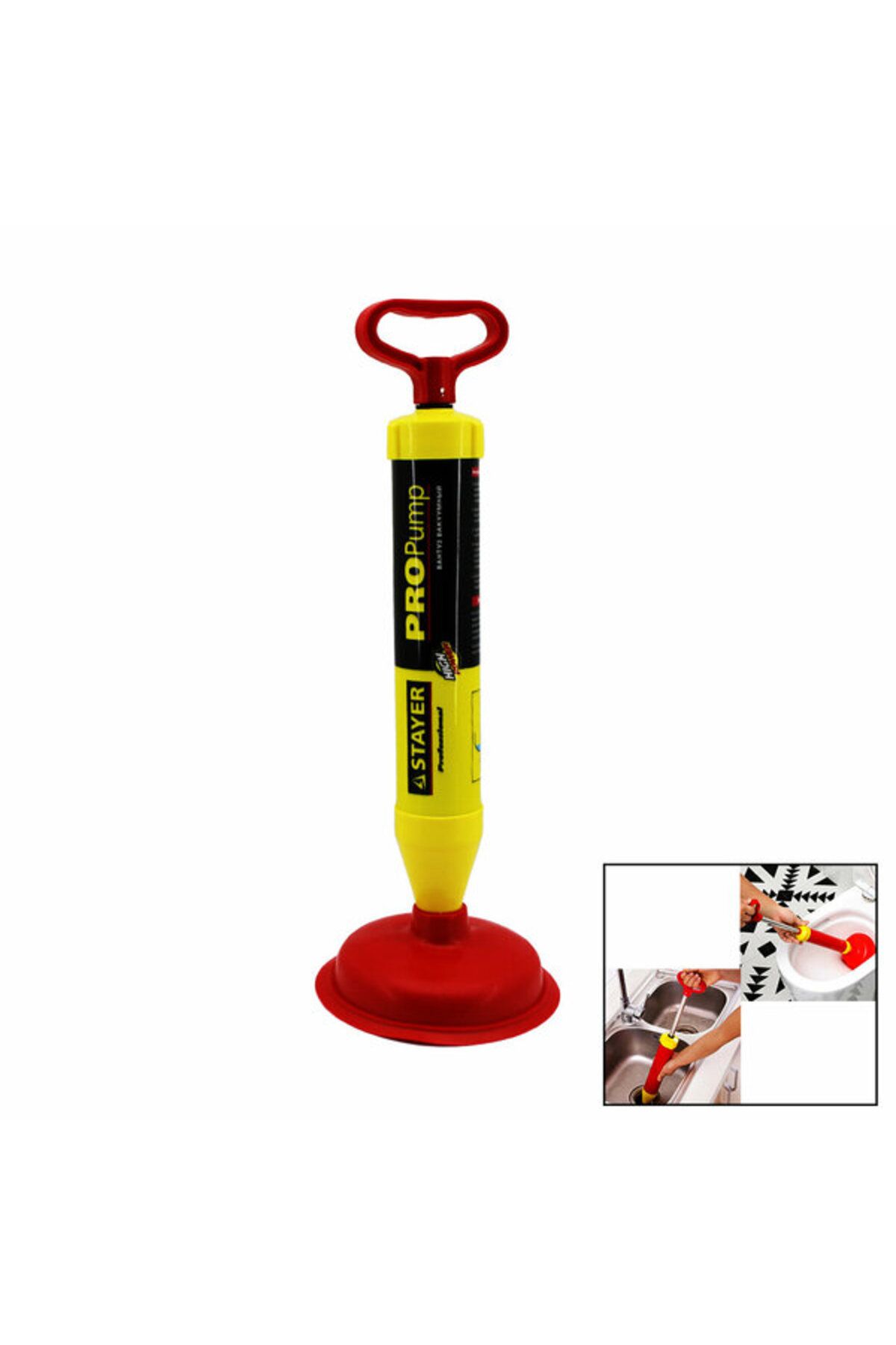 DERİK Simurg Drain Buster Tuvalet - Lavabo ve Klozet Pompası Riee 1094518