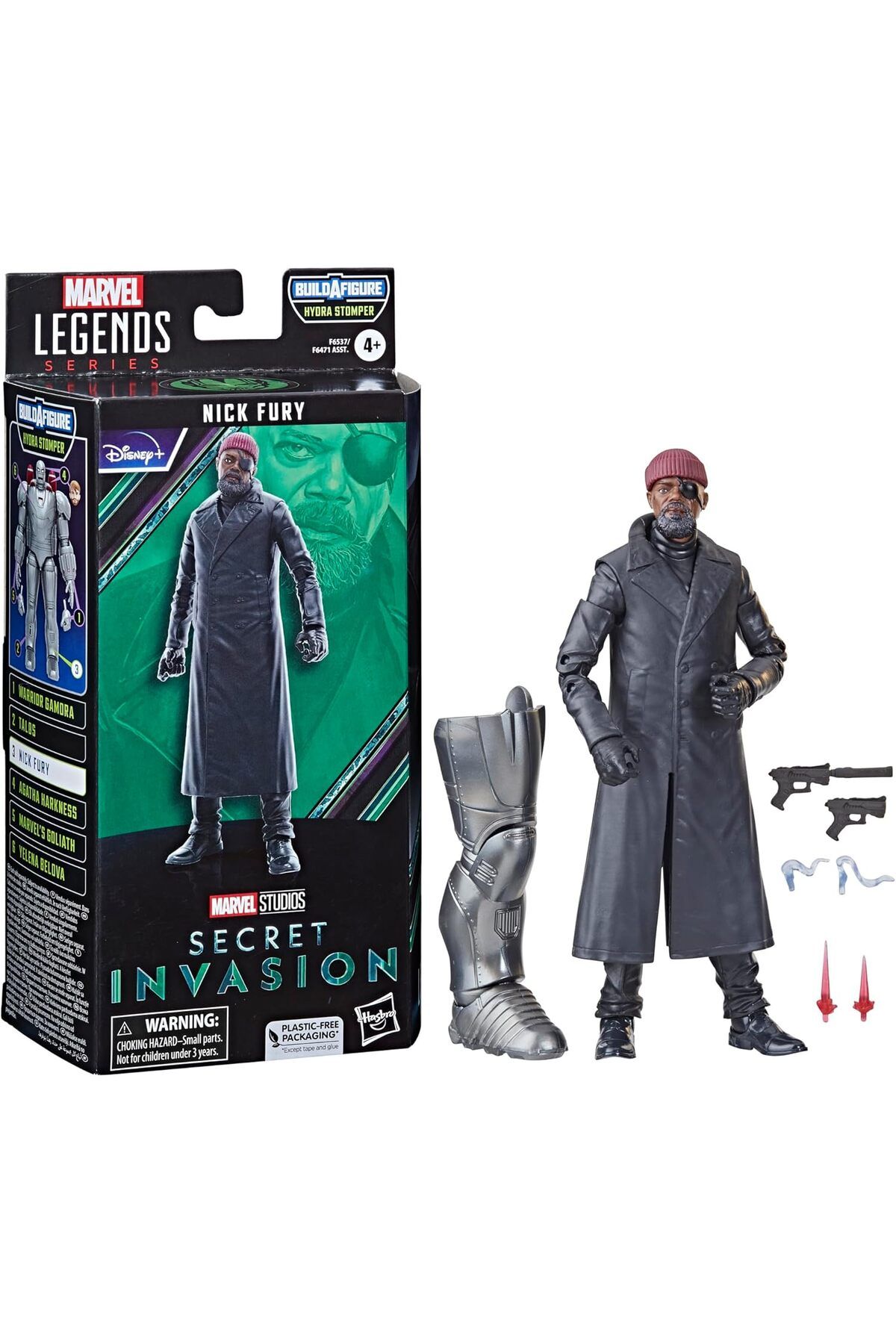 KDROĞLU Secret Invasion - Legends Nick Fury Aksiyon Figürü (Hydra Stomper BAF)