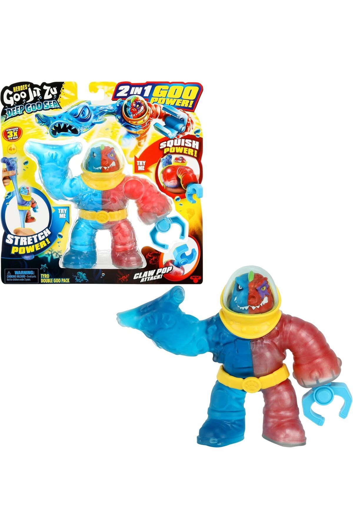 DERİK of Goo Jit Zu jıtzu Deep Sea Double Paket Tyro