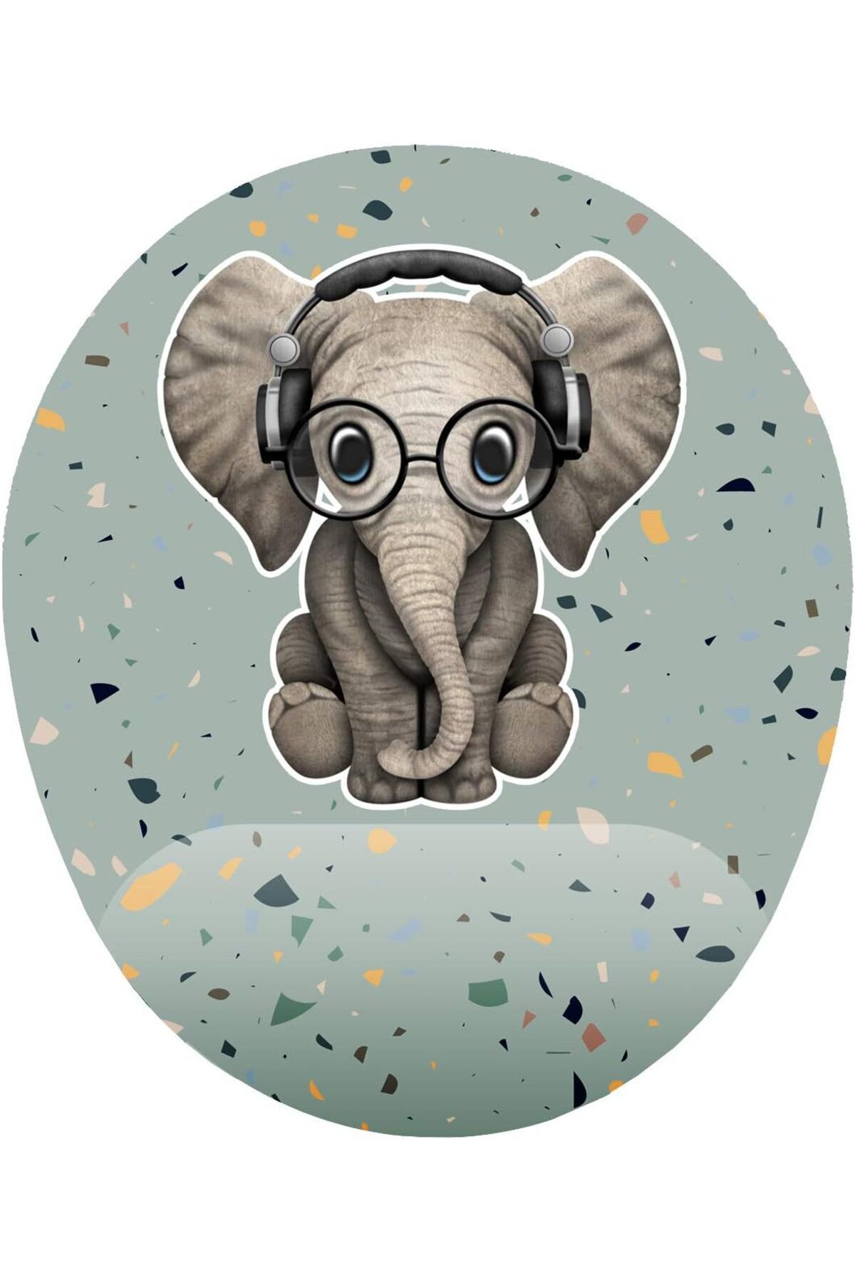 KDROĞLU KDROGLU fikirler Minik Sevimli Fil Bilek Destekli Mouse Pad New Desing 1109836