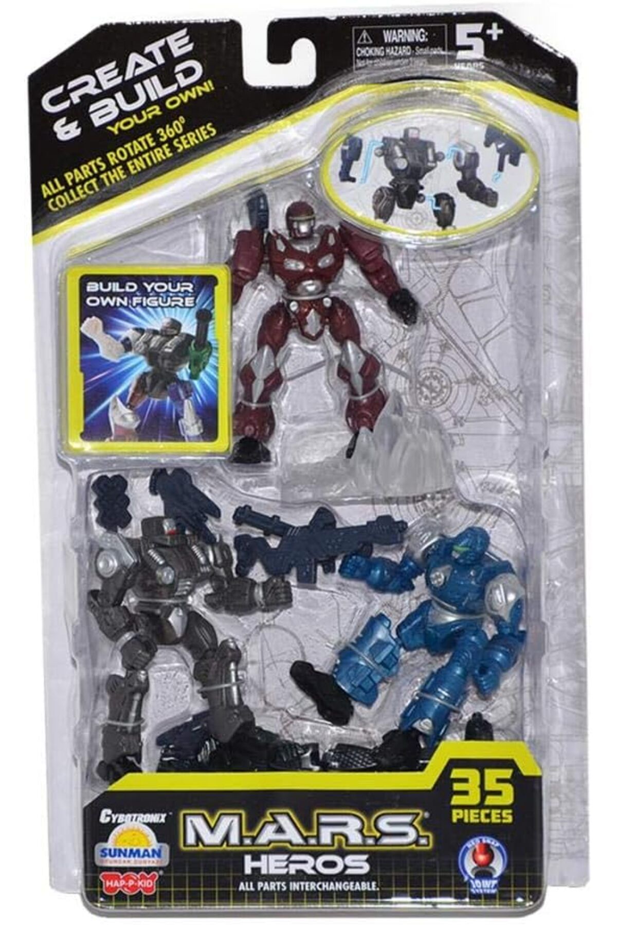 KDROĞLU KDROGLU S00040930 Sun-Hpk-Figür Set M.A.R.S.Heros 3Lü 35Prç.3A. New Desing 1109836