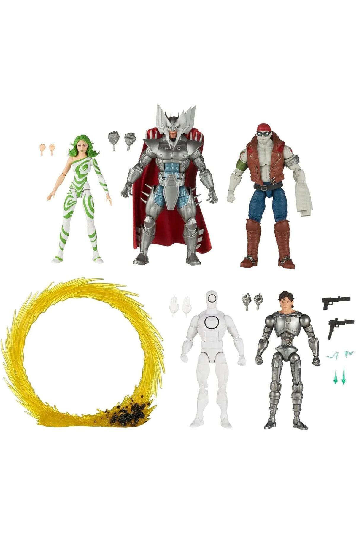 DERİK Simurg Legends X-Men Villains 5'li Aksiyon Figür Seti Riee 1094518