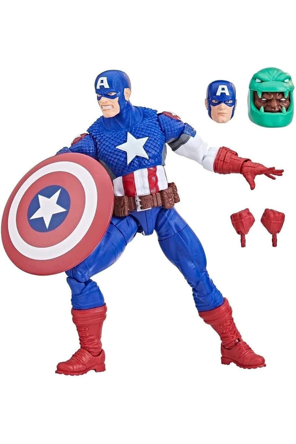 DERİK Legends Series: Ultimate Captain America Ultimates, Classic Comic Collectible 6 Inch Action Fi