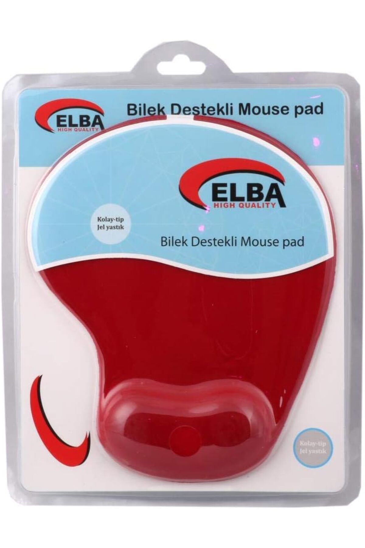 DERİK Derik K06152 BİLEKLİKLİ JEL MOUSE PAD KIRMIZI YENİ 1122015