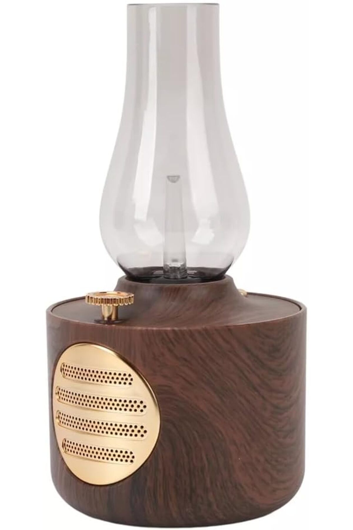 ÇAĞUR çağur Retro Gaz Lambası Şeklinde Dimmerli Işıklı Bluetooth Hoparlör Başucu Lambası Fonksiy