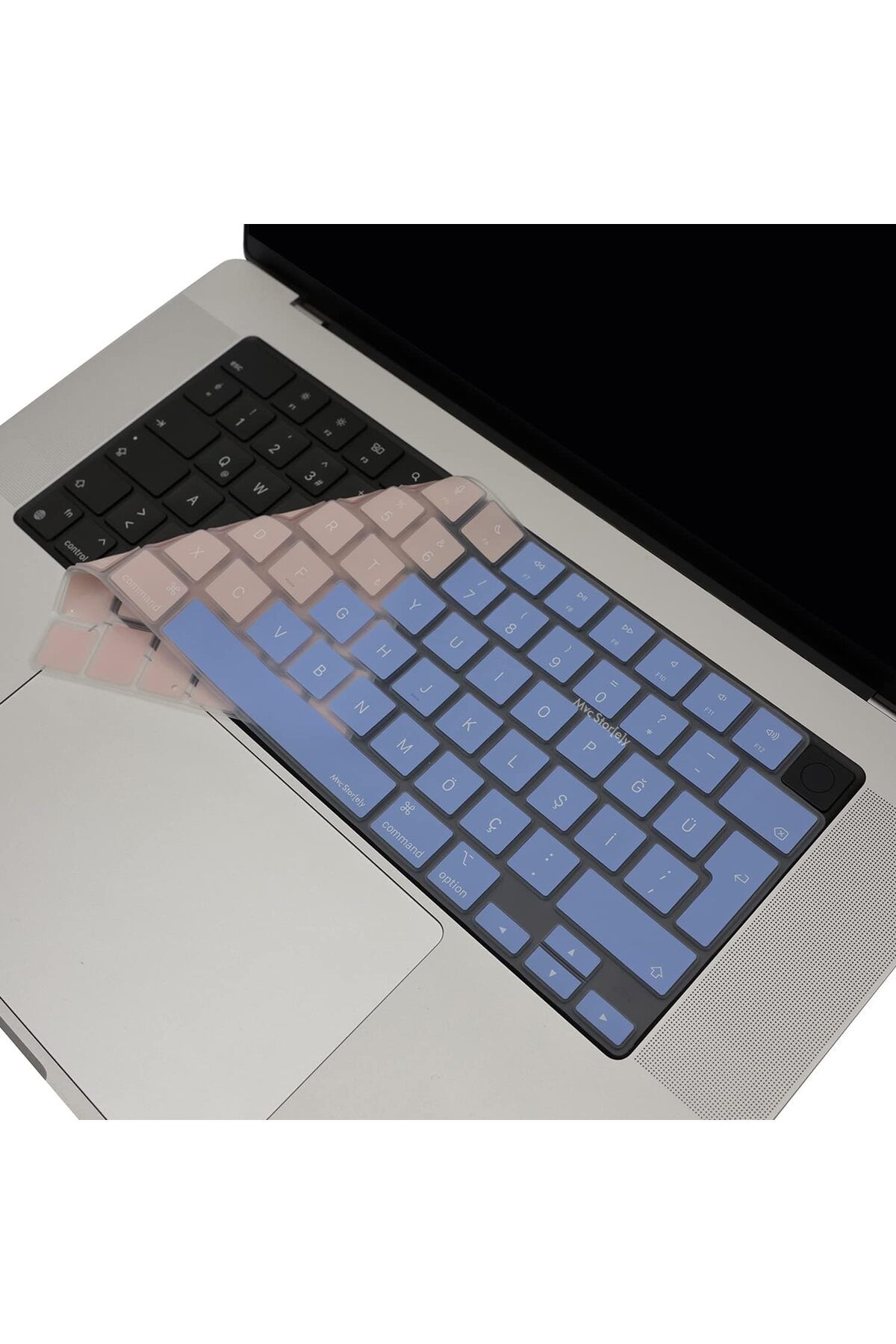 mazıdağı where Macbook Air Pro M1-M2-M3, Klavye Kılıfı (Türkçe Q) R.Powder A2681 A3113, A2941 A3114, A24