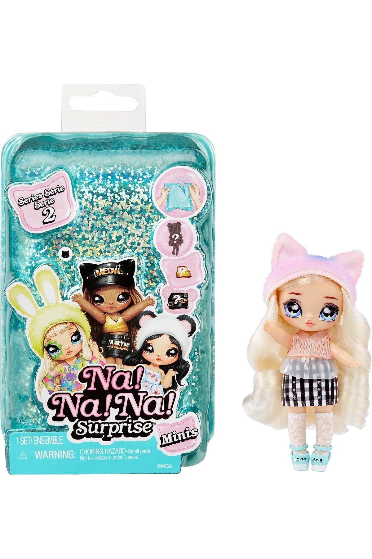 KDROĞLU KDROGLU Na! Na! Surprise Minis Sürpriz Bebeği S2 New Desing 1109836