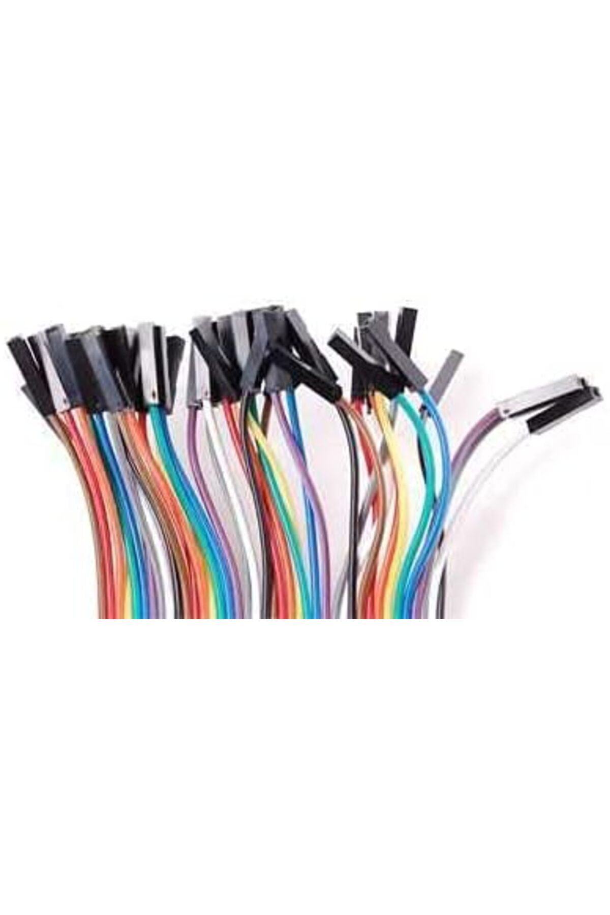 DERİK KADROĞLU 40 Pin Ayrılabilen Dişi-Erkek F-M Jumper Kablo - 100mm Yeni 1107872