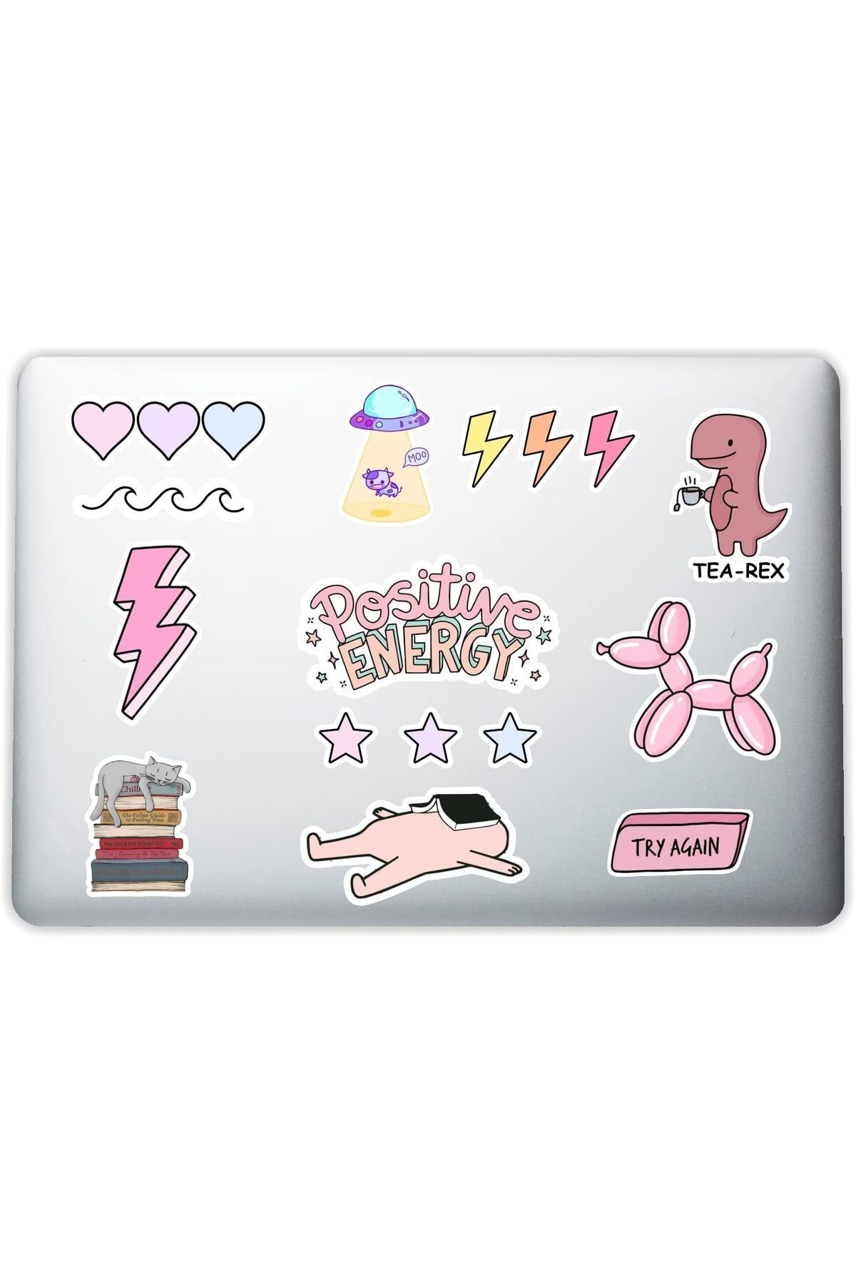 DERİK Derik Aksesuar Pink Pembe Temalı Laptop Notebook Tablet Telefon Sticker Set 004 YENİ 1122015