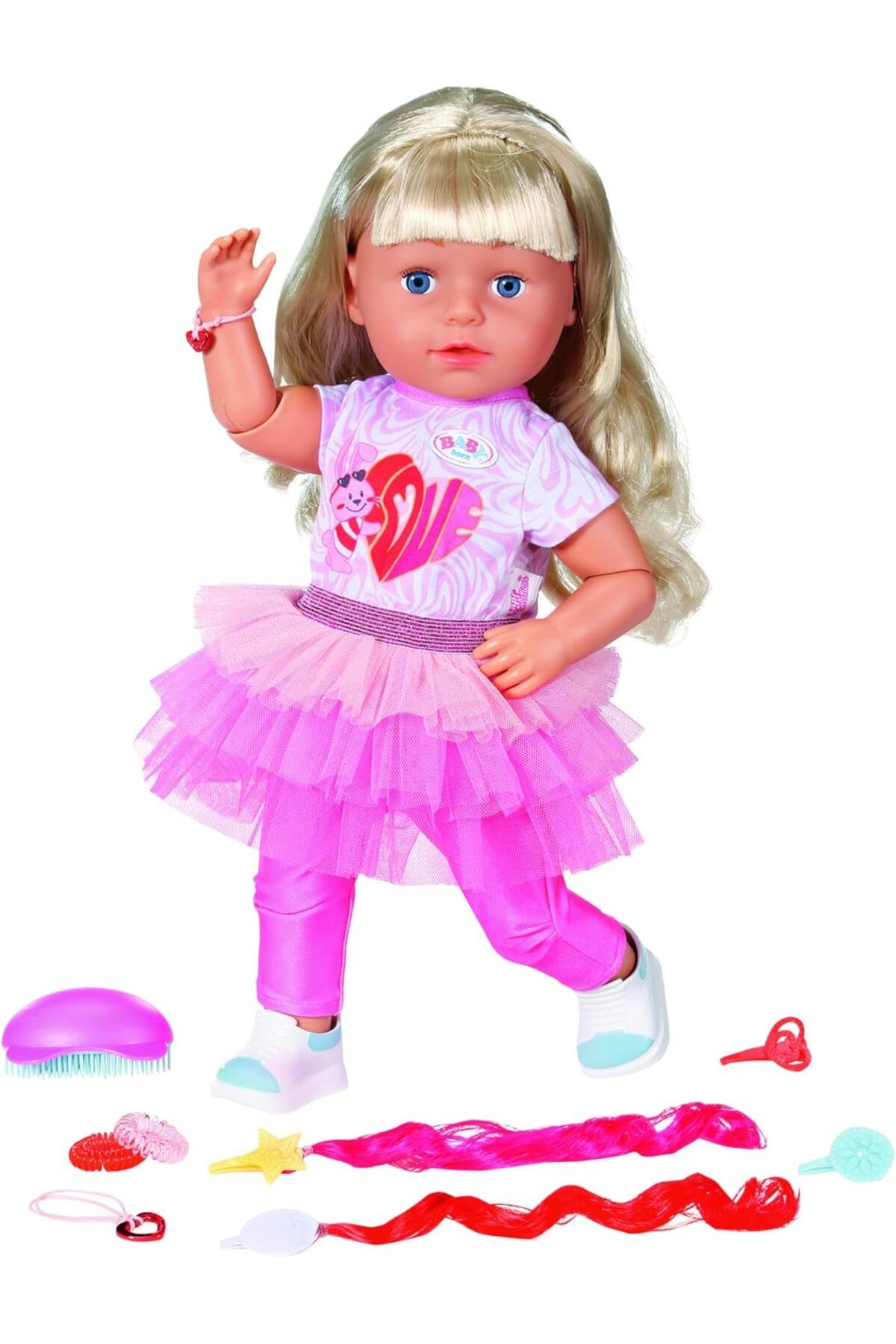 KDROĞLU KDROGLU Born 43cm Kız Kardeş Bebeği New Desing 1109836