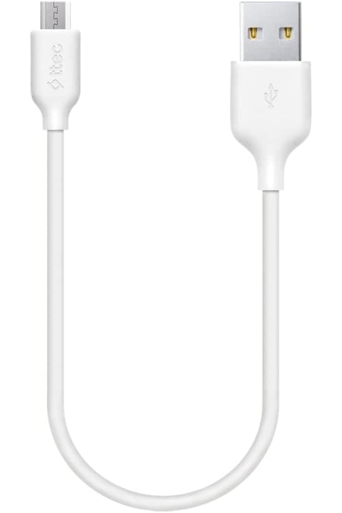 DERİK Derik MiniCable Micro USB 30cm Şarj Kablosu - Beyaz (2DK7513B) YENİ 1122015