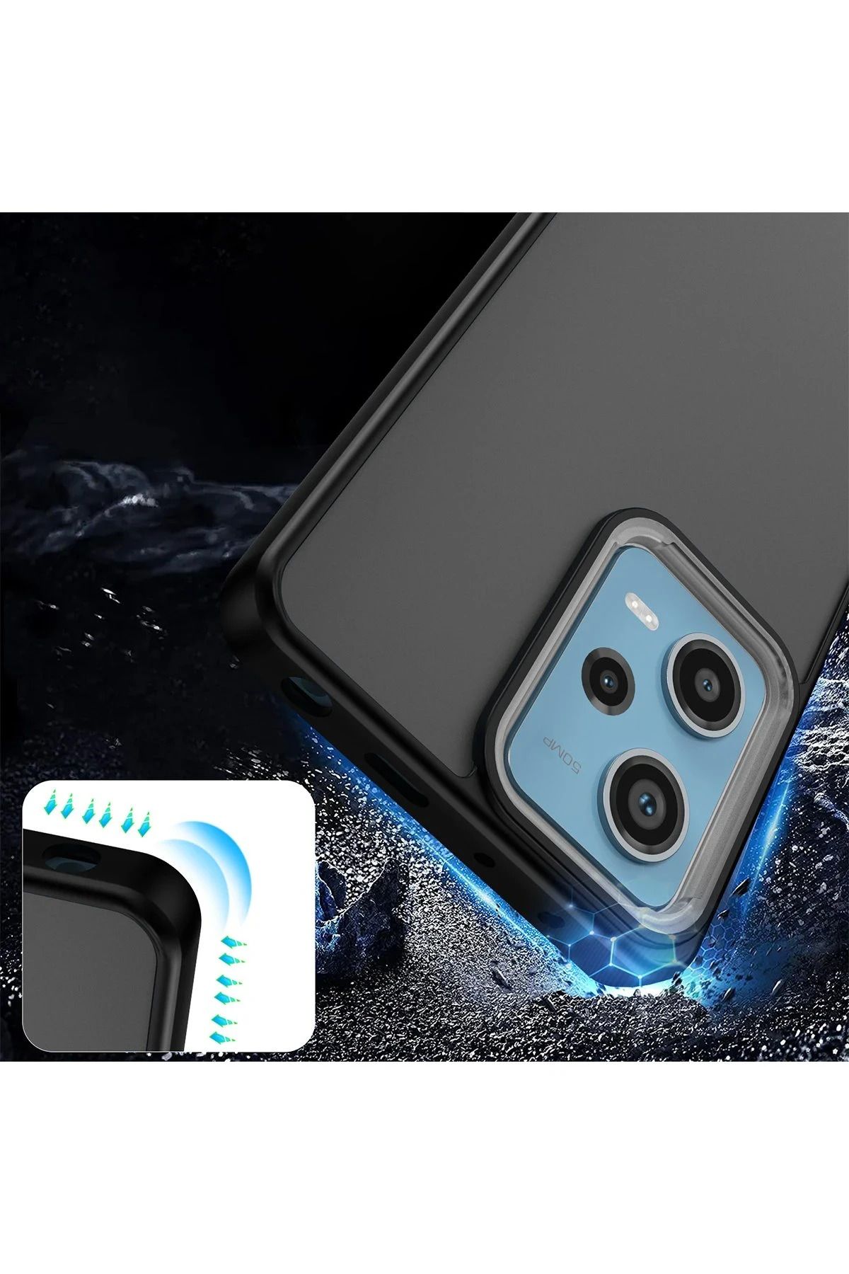 NewFace Xiaomi Redmi 13 4G Kılıf Elegant Kapak - Derin Mor BSTMY