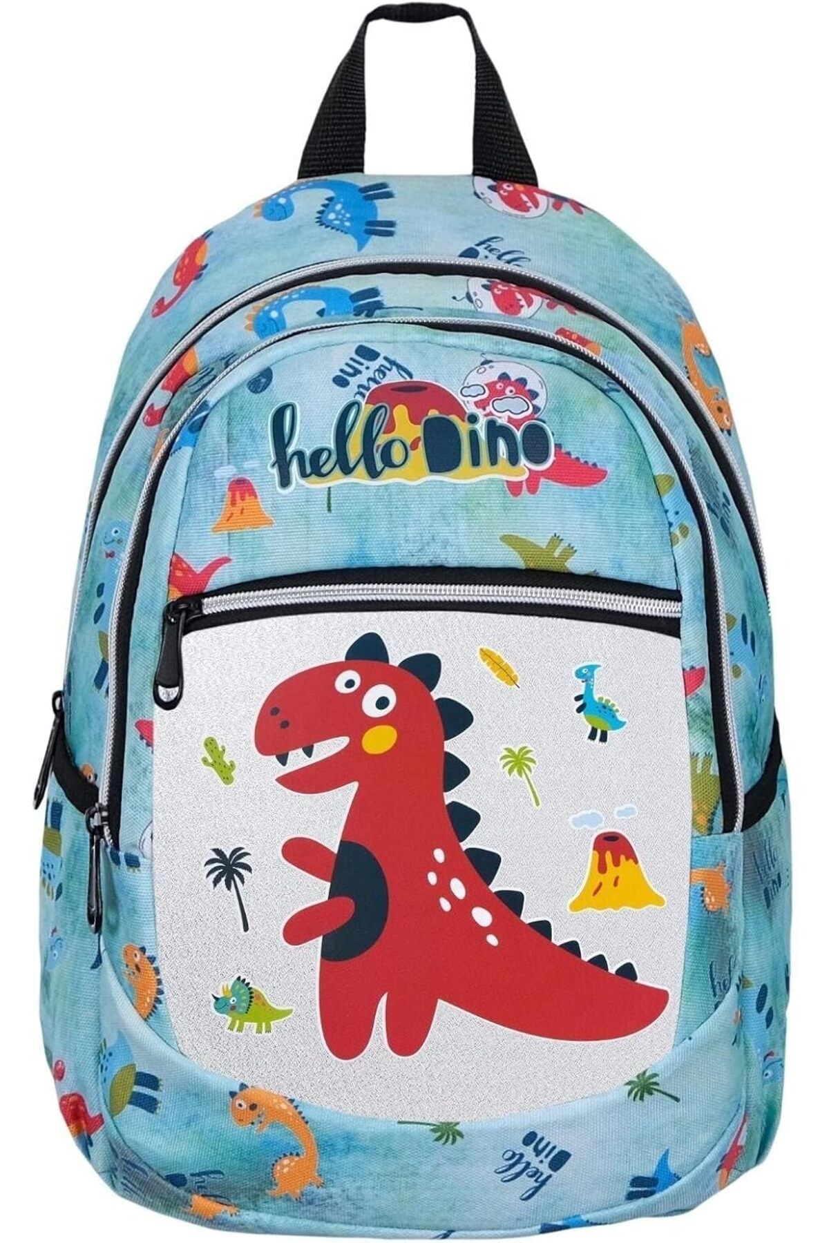 KDROĞLU Anaokul Sırt çantası Kız Erkek Unisex Ortopedik Astarlı Su Geçirmez 5 6 7 Yaş Dinozor