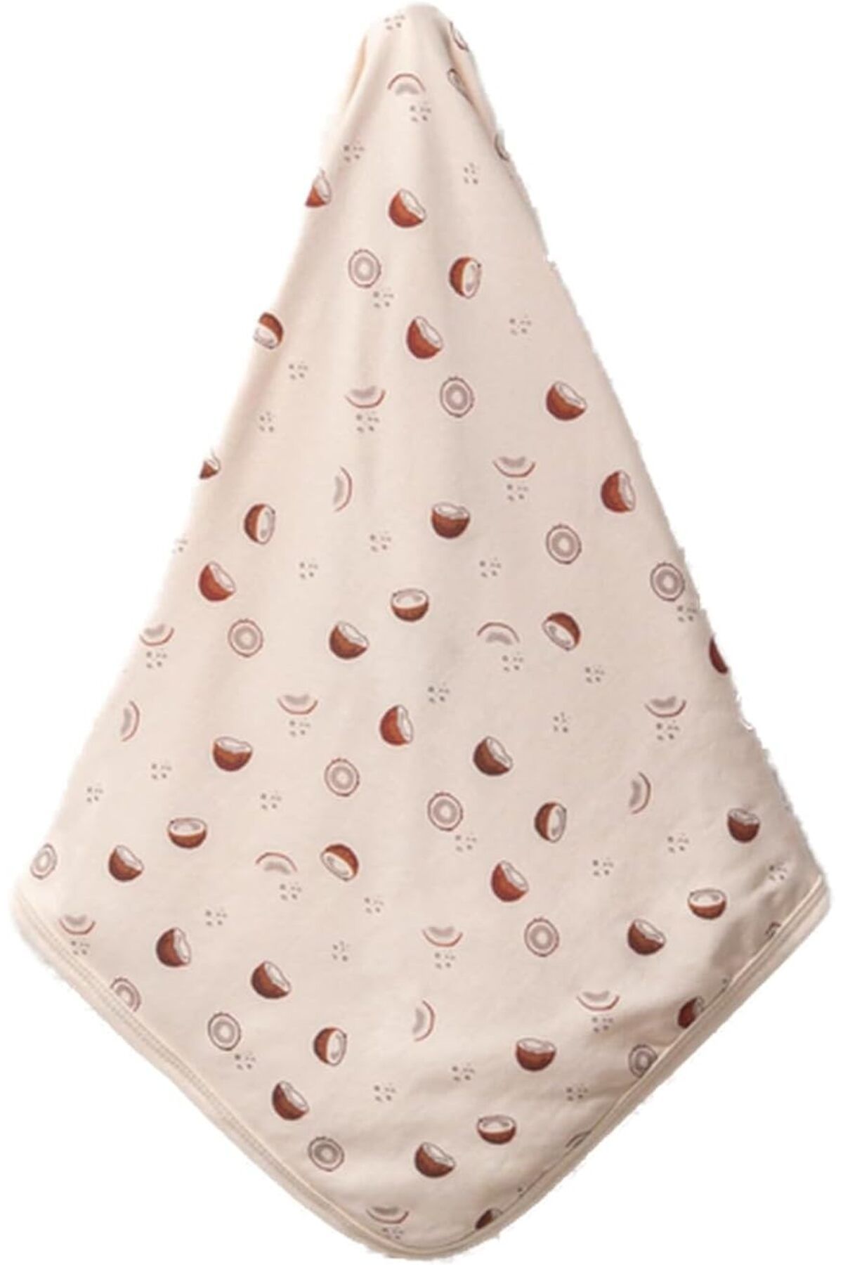 KDROĞLU KDROGLU BUBBLES %100 PAMUK BASKILI, ÇİFT KATLI BEBEK BATTANİYESİ (COCONUT) New Desing 1109836