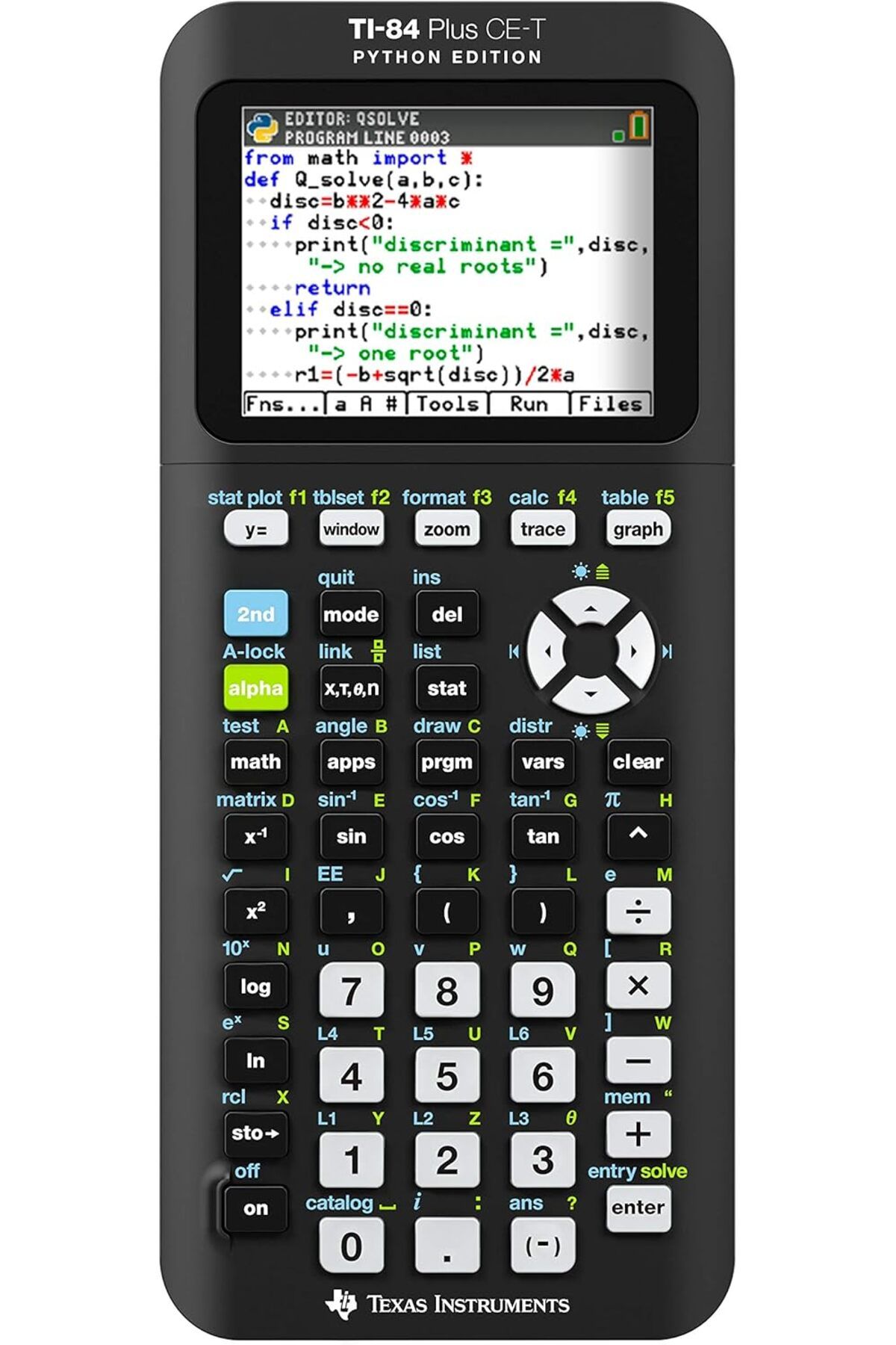 DERİK Derik Instruments TI-84 PLUS CE-T Python Edition Grafik Hesap Makinesi YENİ 1122015