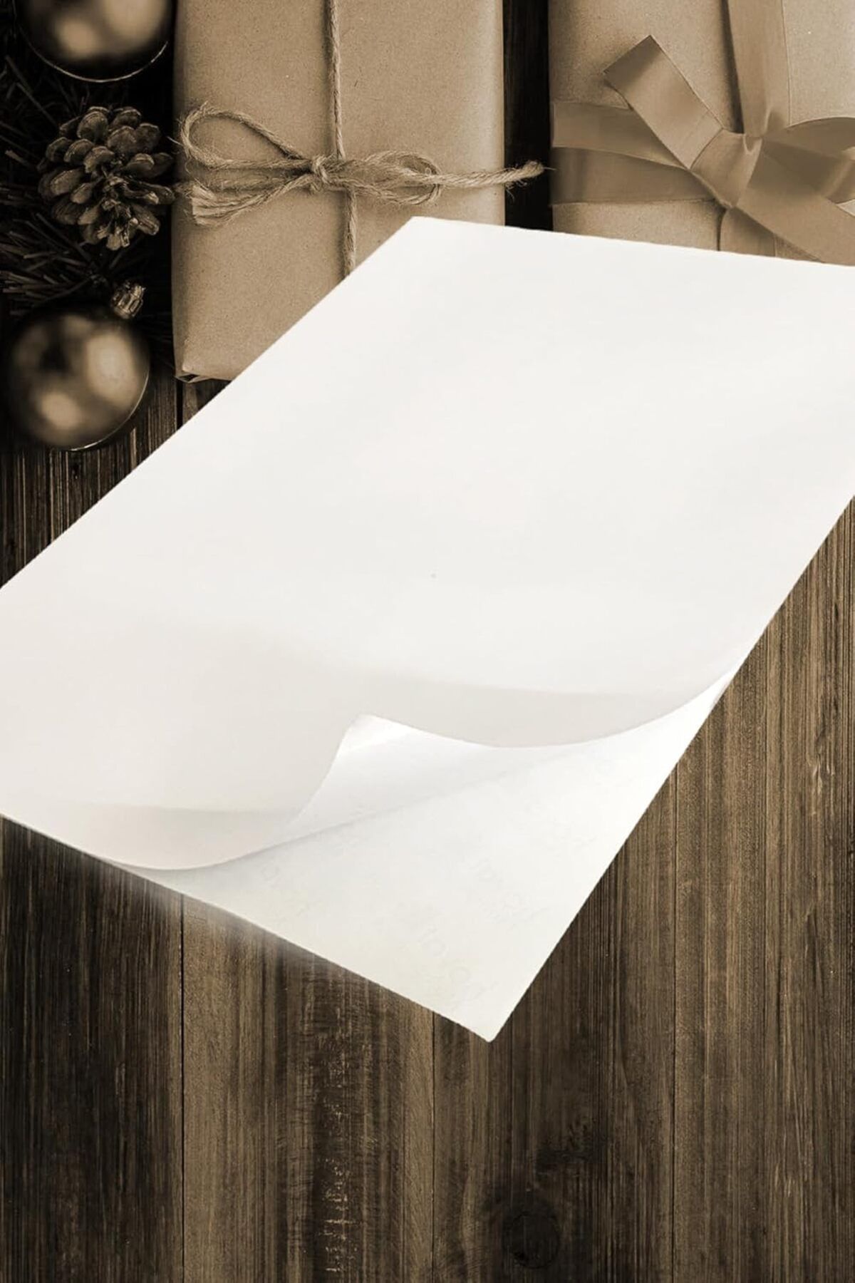 KDROĞLU KDROGLU Yapışkanlı Etiket Kağıdı, 21x29.7 cm, 25 Yaprak, 160 gr, Tüm Yazıcılarla Uyumlu, Be