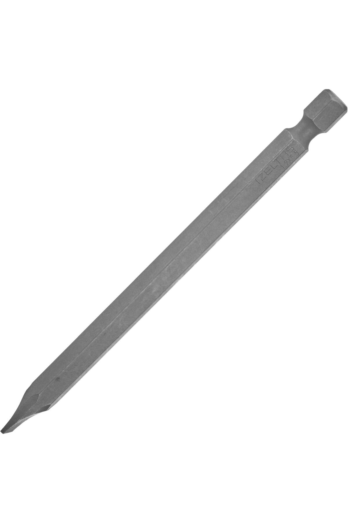 ÇAĞUR çağur Uzun Düz Uçlu Bits, Gri, 6.5/100 mm YENİ 1109945