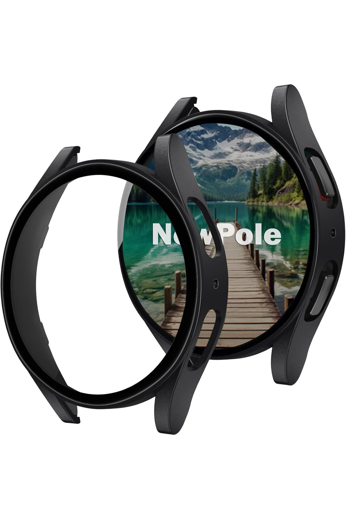 DERİK Derik Galaxy Watch 7 44MM için Watch Ekran Koruyucu Tam Kaplayan Watch Kasa Koruyucu Kılıf Yükse