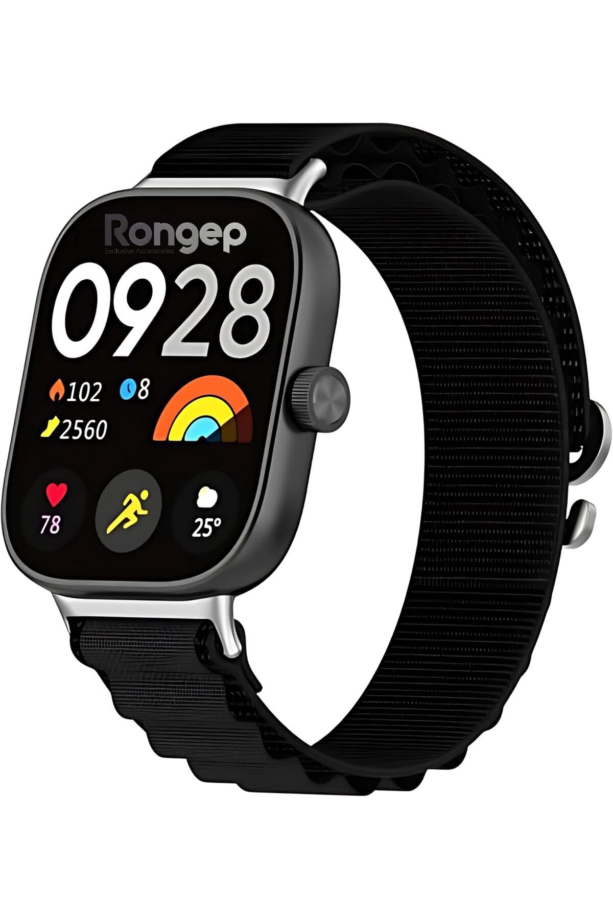 KDROĞLU plamystical Xiaomi İle Uyumlu Redmi Watch 4 ve Mi Band 8 Pro İçin Alpine Loop Tasarım Terleme Ya
