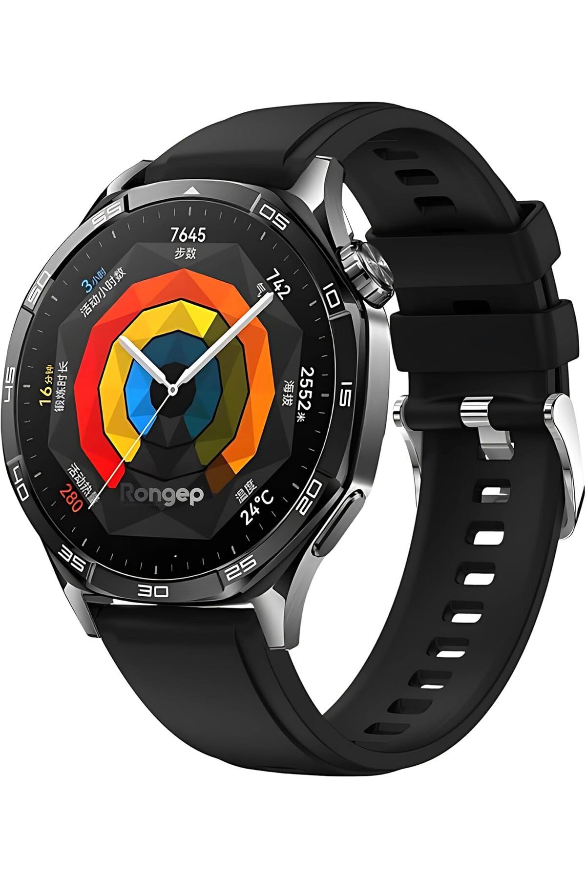 KDROĞLU KDROGLU Extra Yumuşak 22mm Silikon Kordon ile Uyumlu Watch GT5/GT5 Pro/GT4/Watch 4 Pro/GT3/GT3 Pro