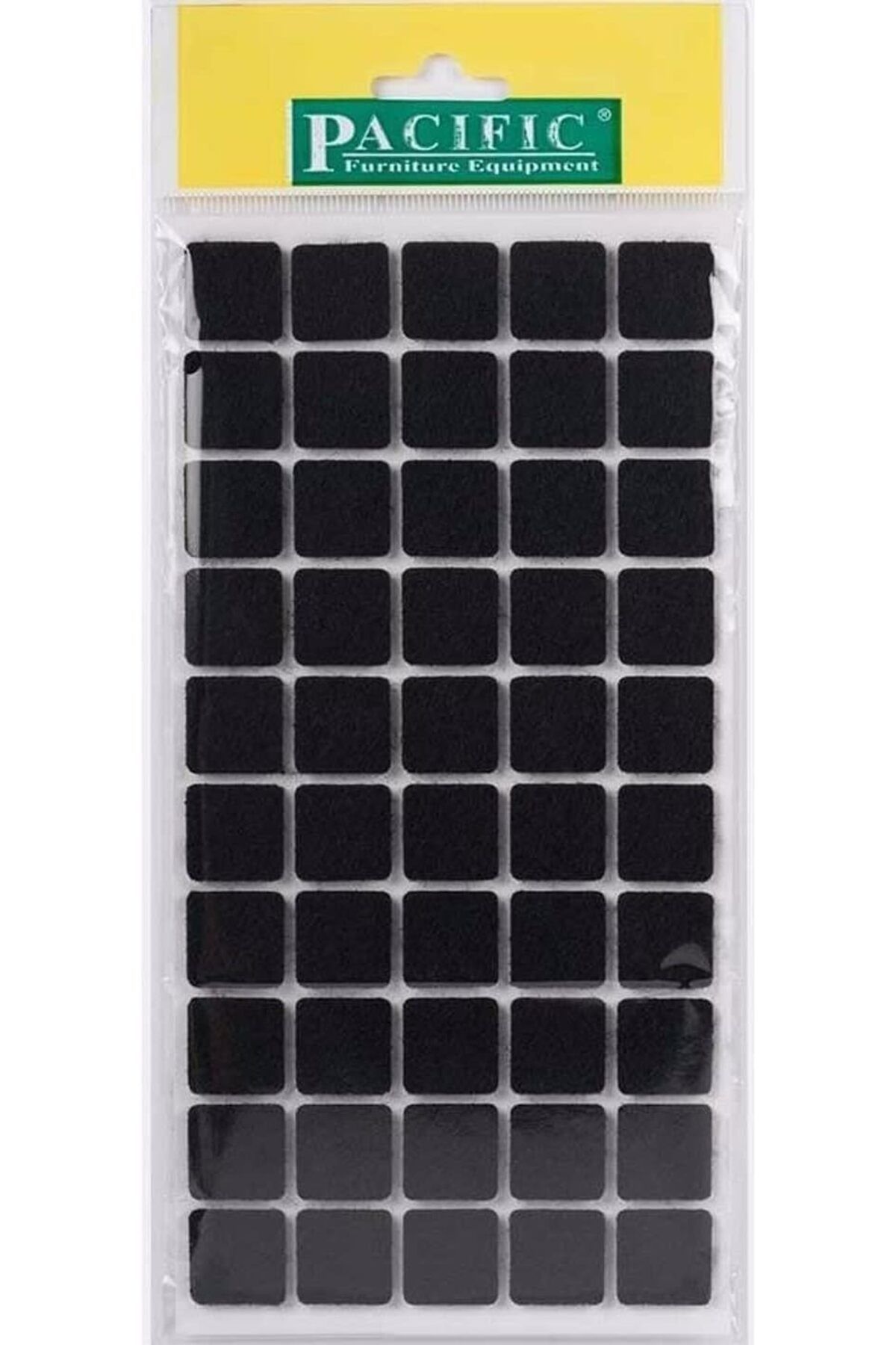 KDROĞLU GEÇMEZ Altı Yapışkanlı Zemin Koruyucu Ses Kesici Keçe Felt 20x20 mm Siyah AVM 1114477