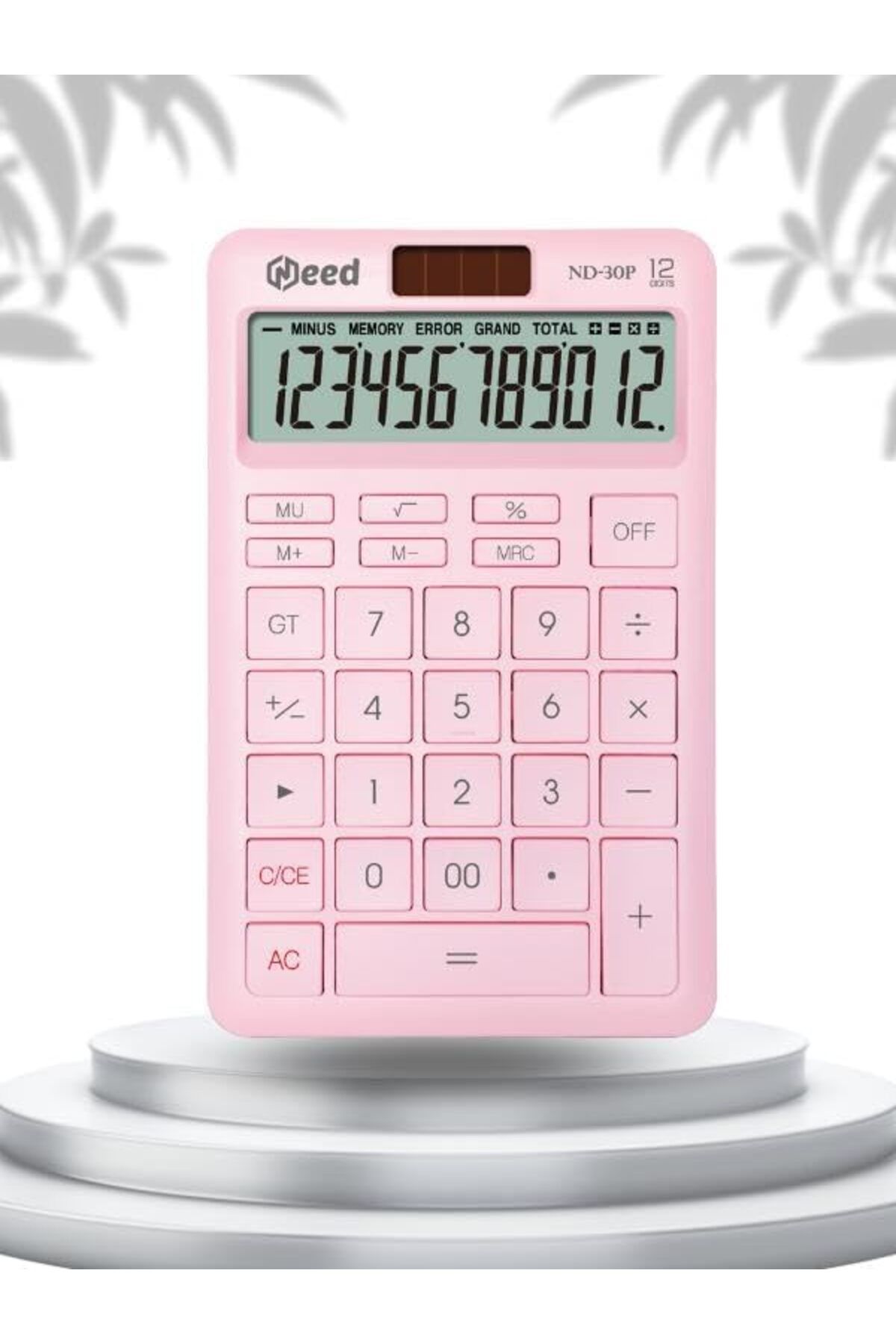 STOREMAX svticaret ND-30P Pastel Pembe Hesap Makinesi