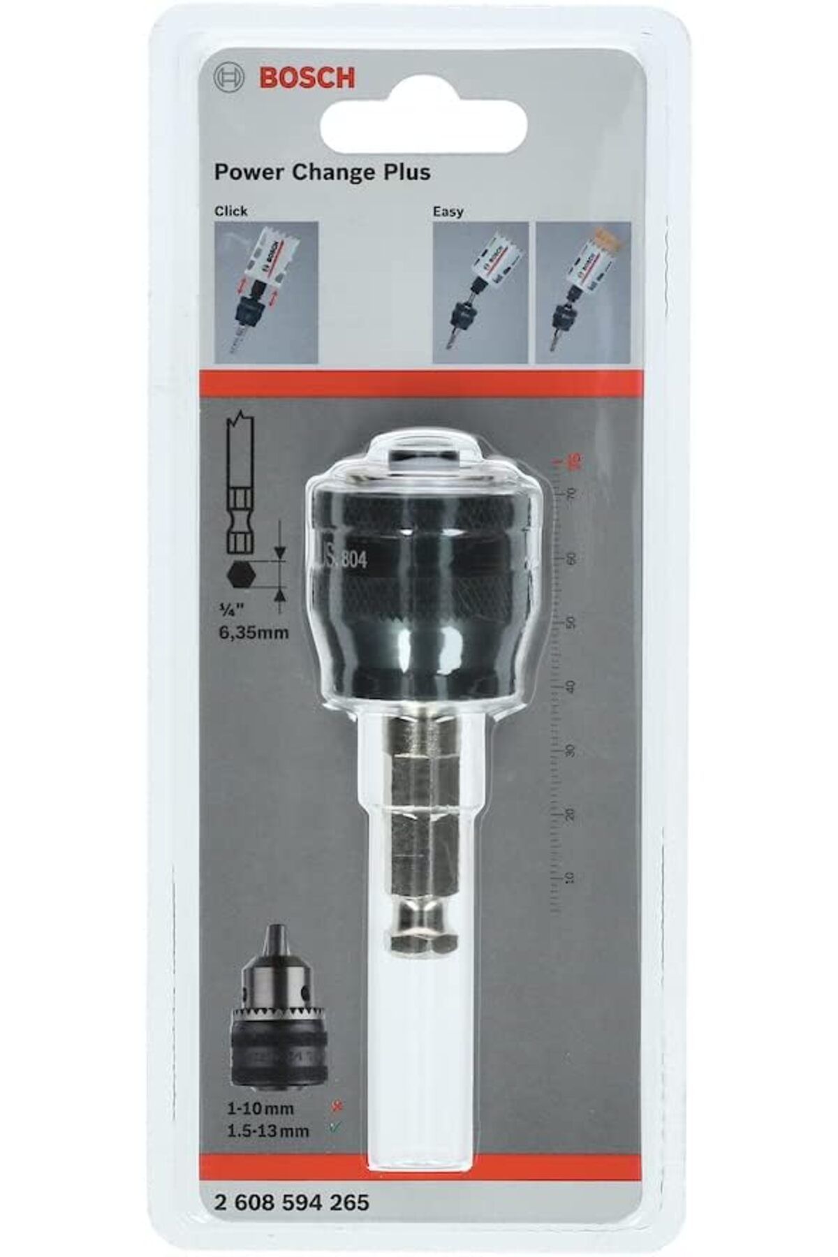 KDROĞLU KDROGLU Accessories Power Change Plus Adaptör (7/16 Inç Altıgen Yuva, 11 mm, Delik Testeresi) New
