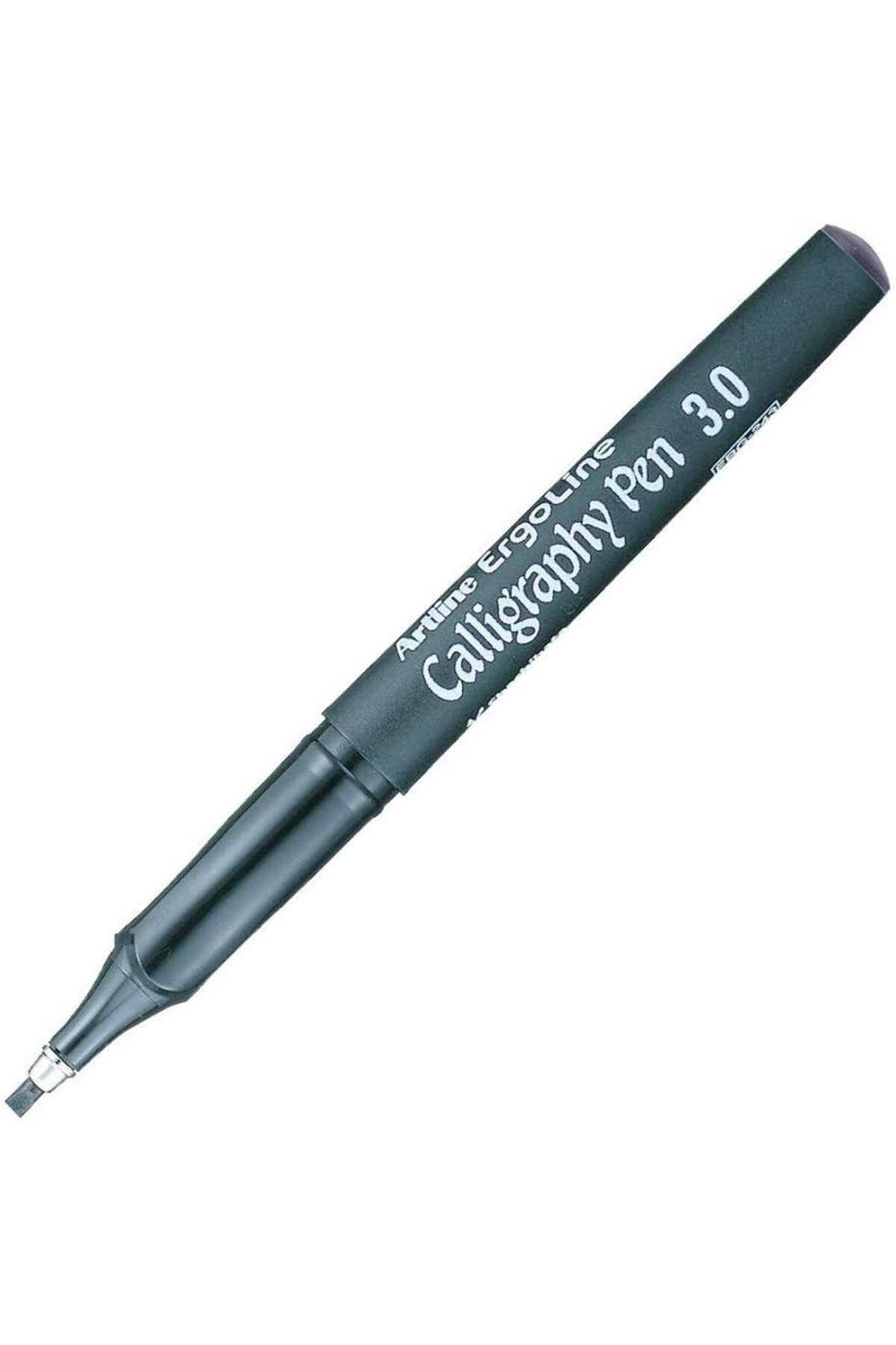 KDROĞLU KDROGLU Ergoline Calligraphy Pen 3.0 Kaligrafi Kalemi, 3.0 mm, Siyah New Desing 1109836