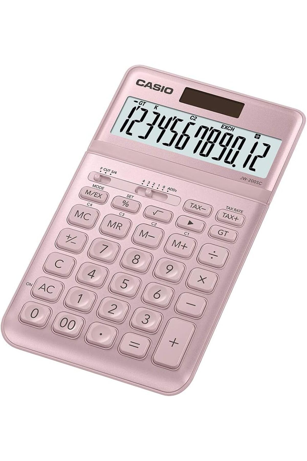 DERİK Derik JW-200SC-PK MASA TİPİ 12 HANE HESAP MAKİNESİ YENİ 1122015