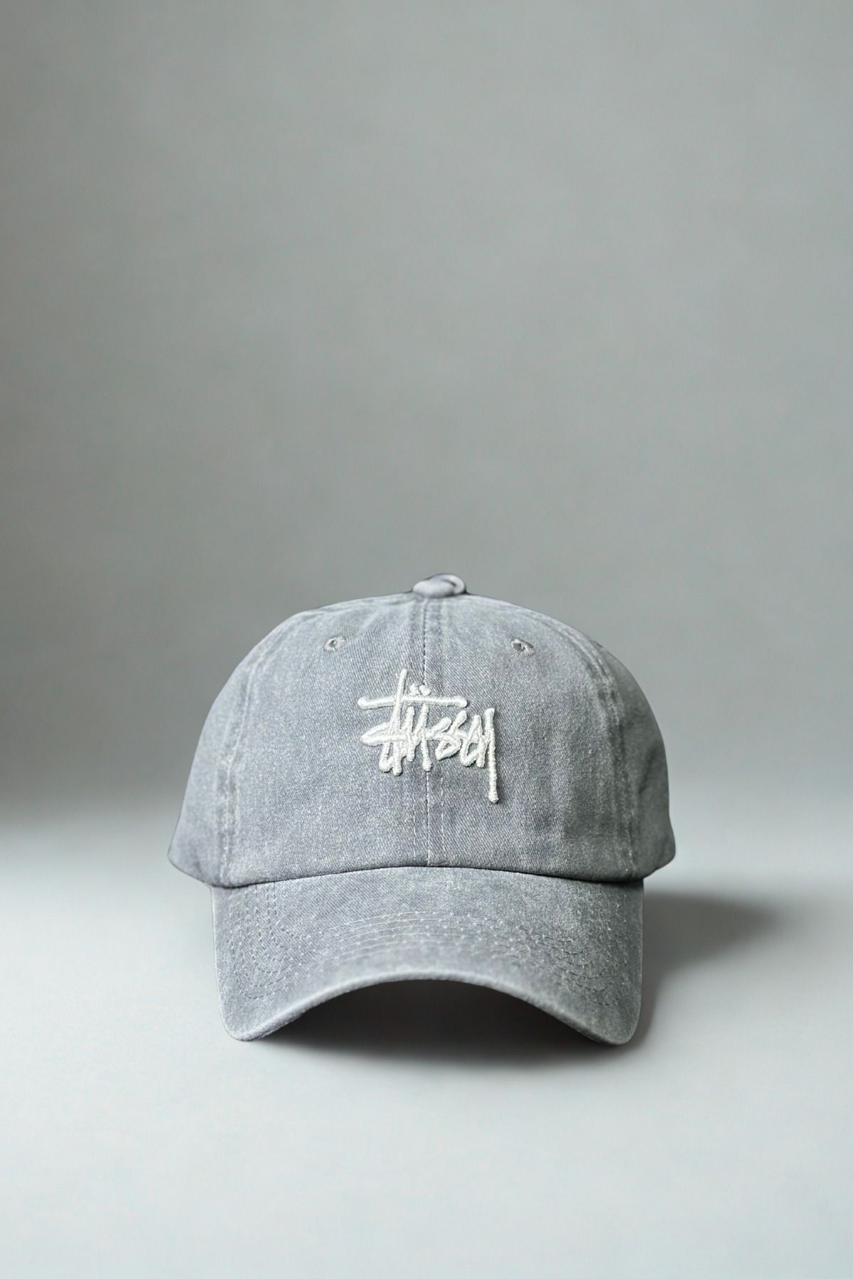 Tresore Stussy Yıkamalı Gri Şapka-Cap / Stüssy Yıkamalı Gri Şapka-Cap / Baseball Şapka