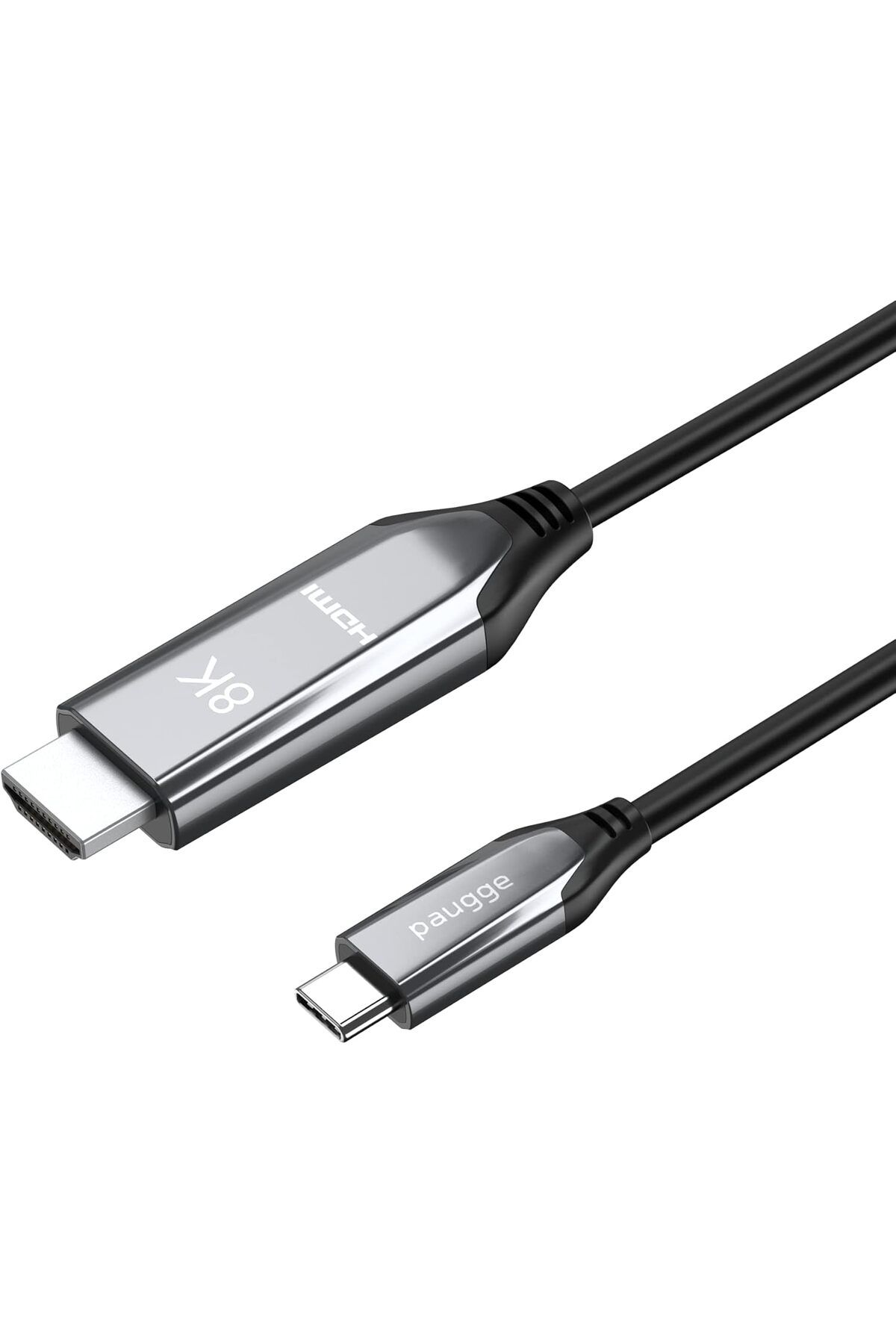KDROĞLU KDROGLU - USB C to HDMI 2.1 Kablo - Thunderbolt 4/3 Uyumlu, HDCP2.3/HDR/DSC, 8K 60Hz, 8K 30Hz, 4K 14