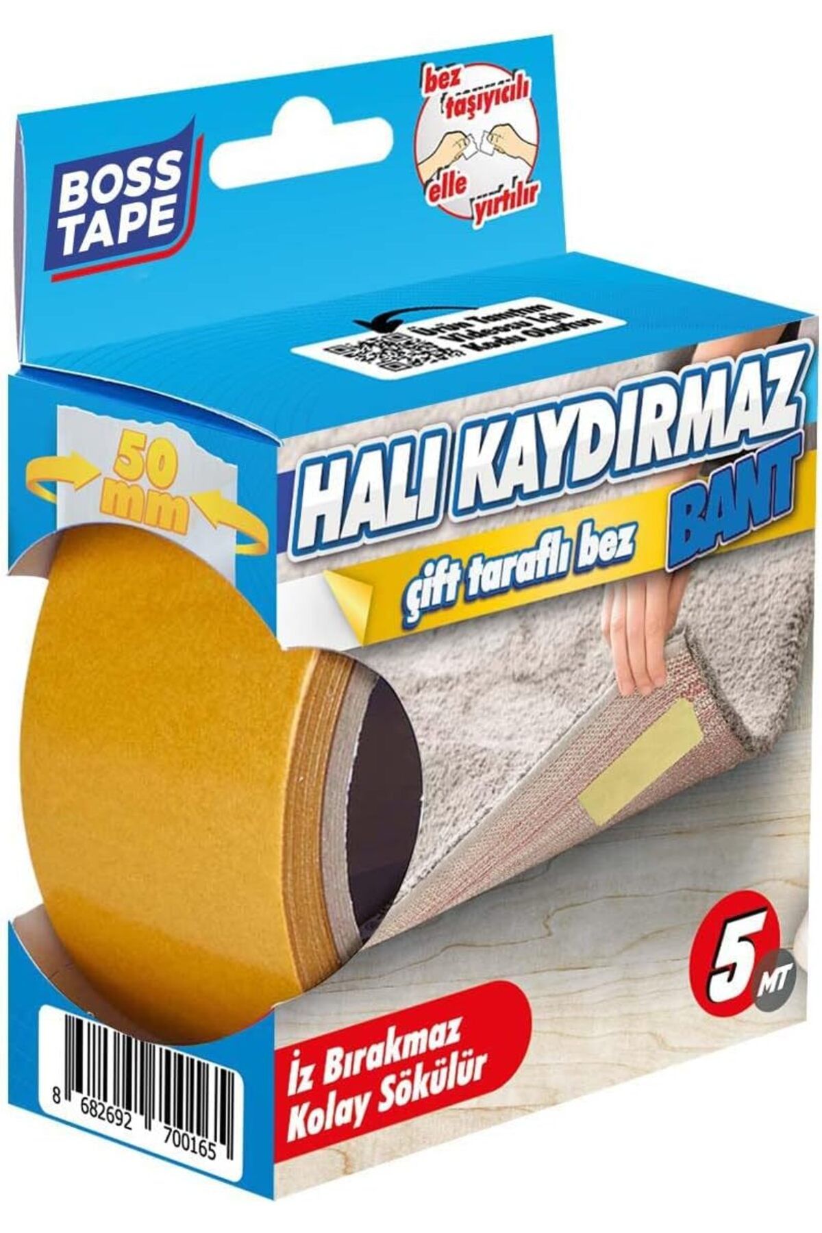 KDROĞLU plamystical Tape Halı Yapıştırma Bandı, Halı Kaydırmaz 50mm X 5mt newing 1139529