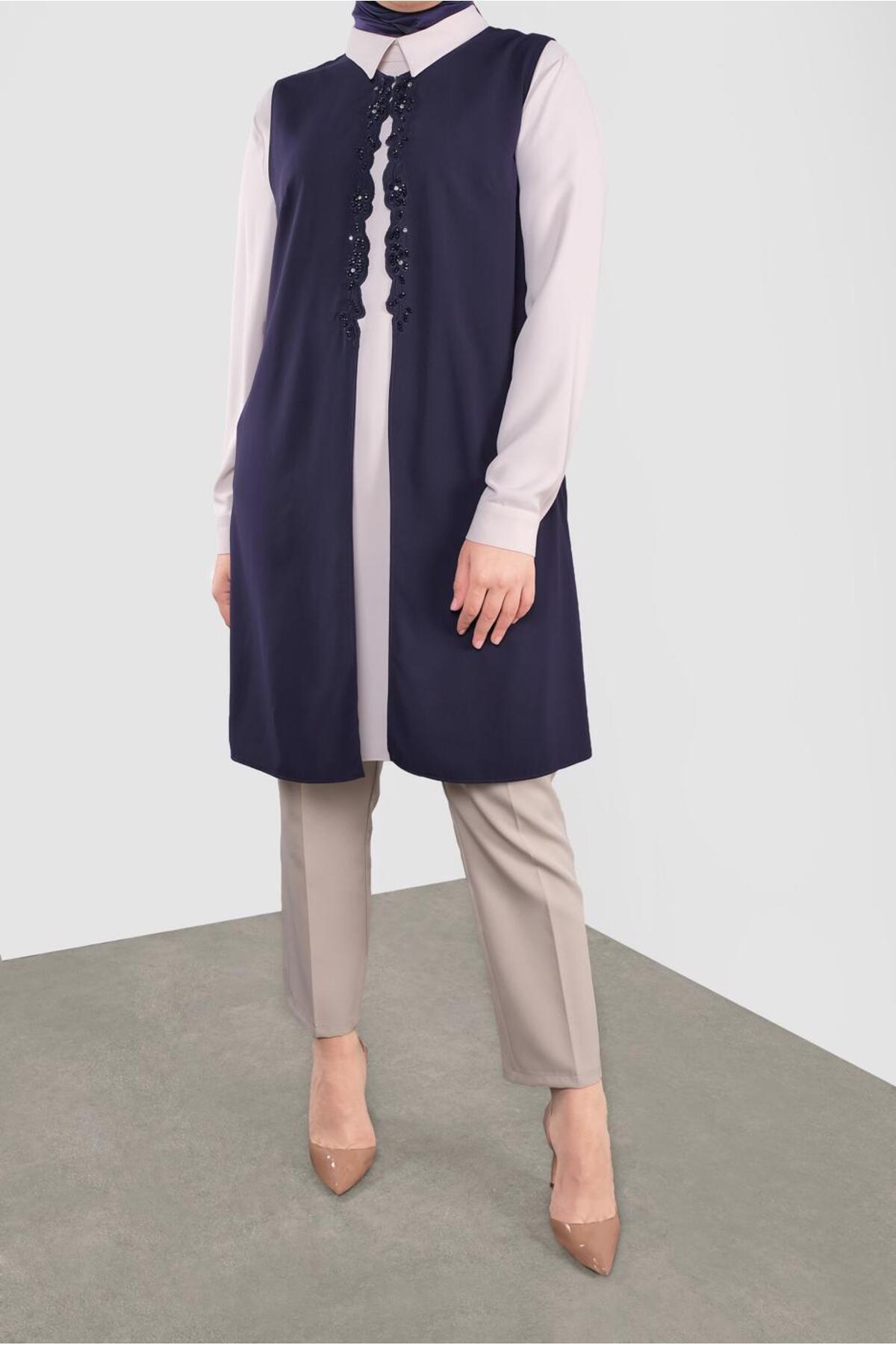 آلوینا تونیک دوتایی مهره دوزی شده 20051 آلوینا تونیک دوتایی مهره دوزی شده 20051