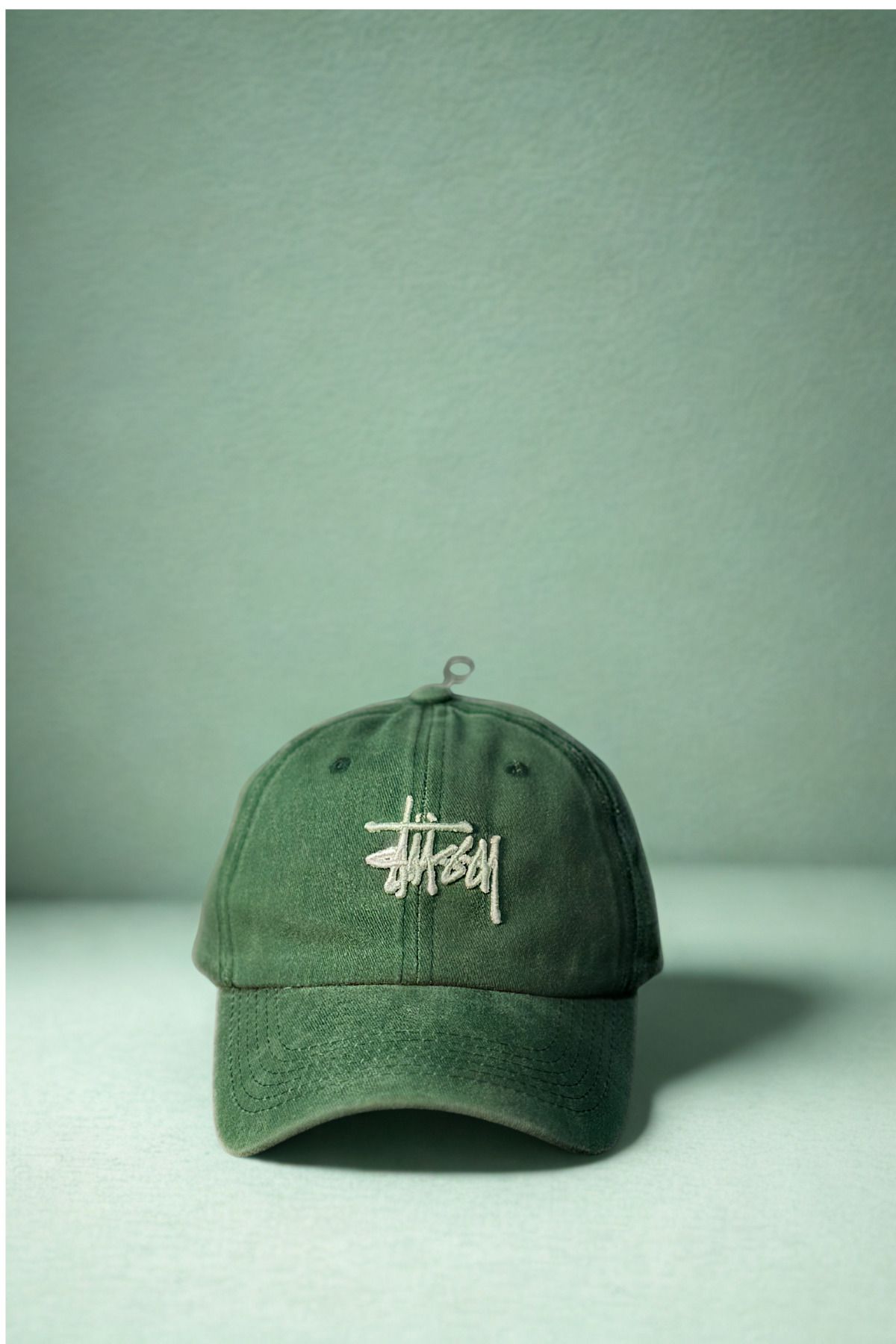 Tresore Stussy Yıkamalı Yeşil Şapka-Cap / Stüssy Yıkamalı Yeşil Şapka-Cap / Baseball Şapka
