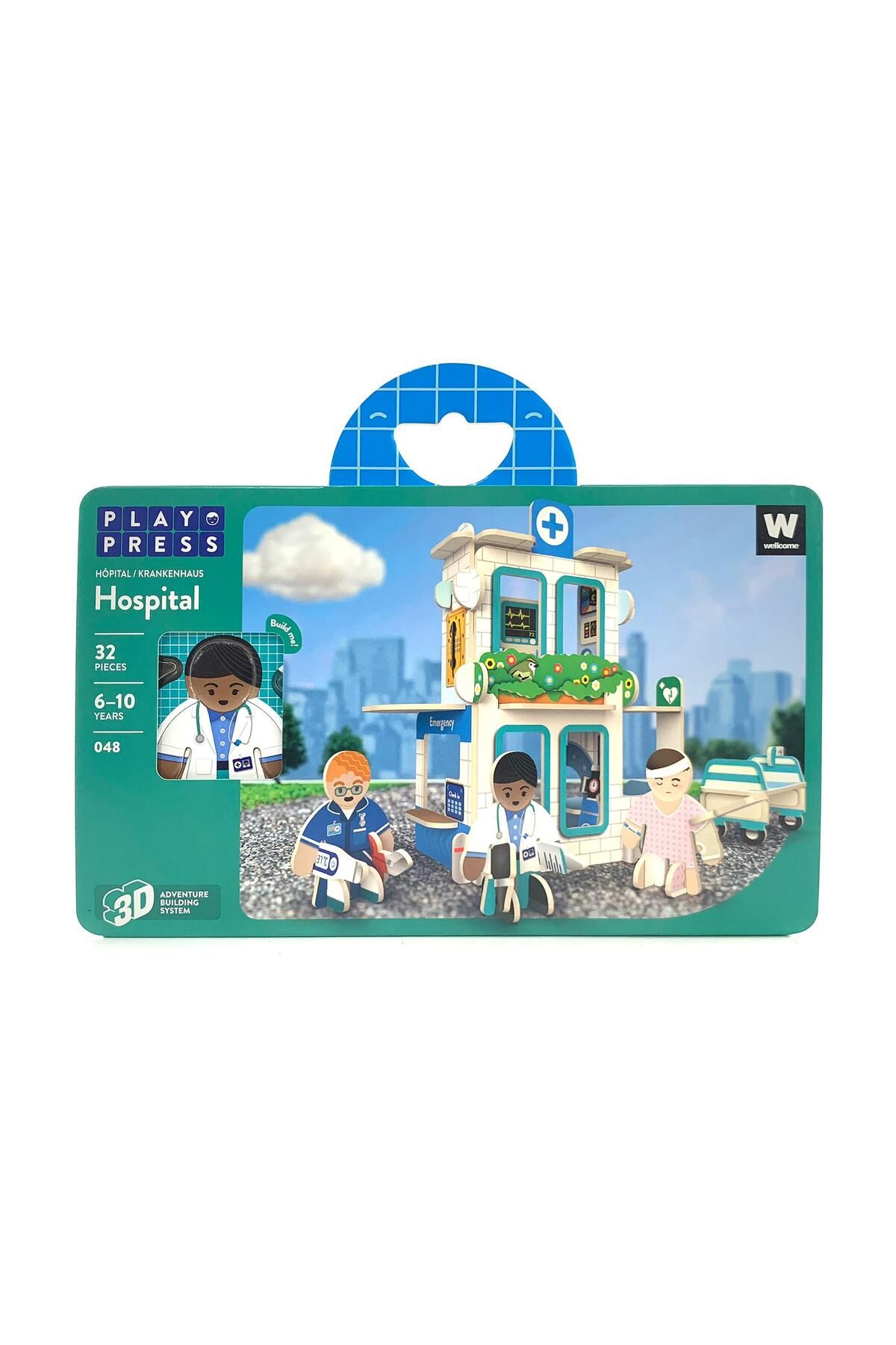 PlayPress - Story Playset - Hospital